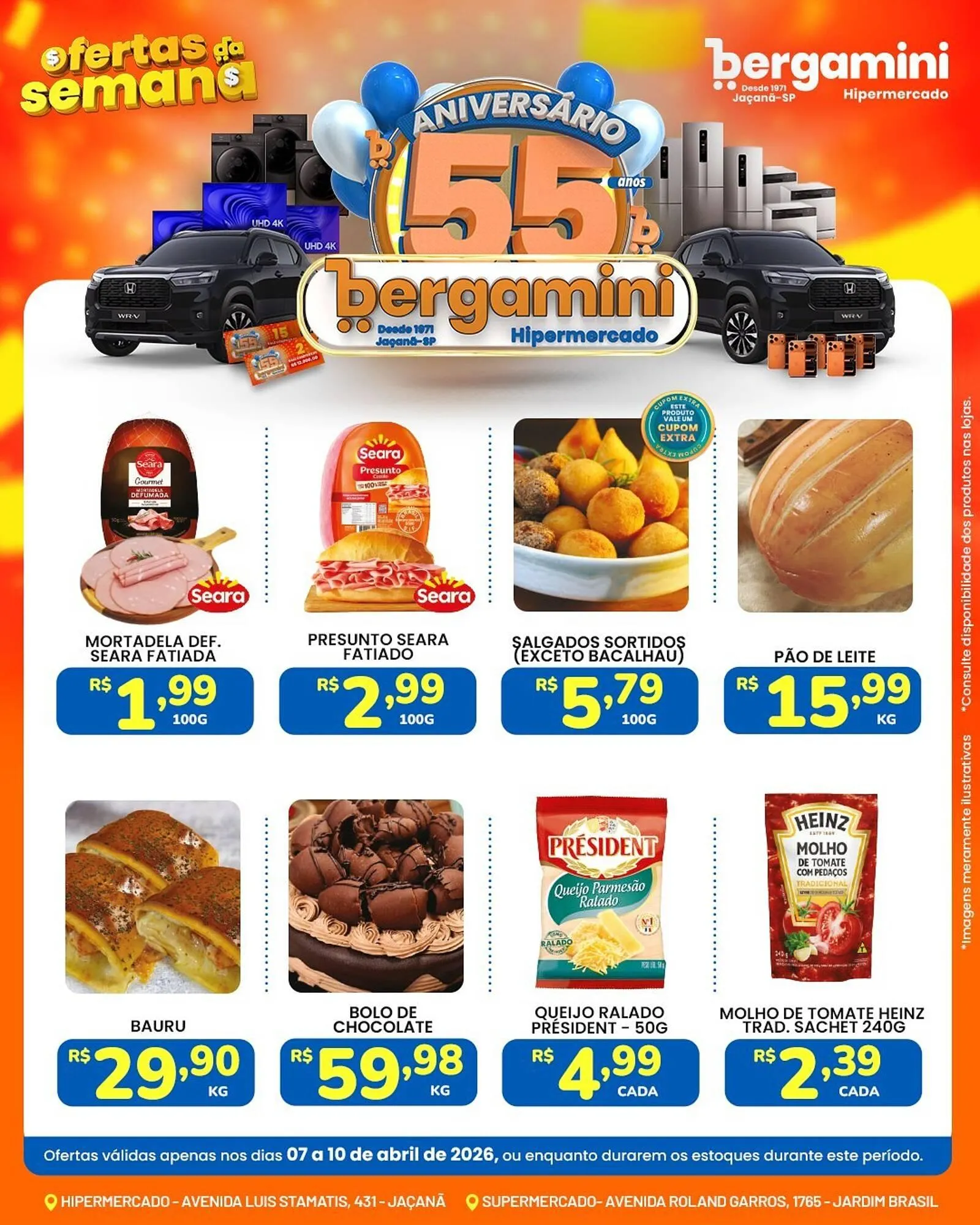 Encarte de Catálogo Supermercado Bergamini 7 de abril até 10 de abril 2026 - Pagina 4