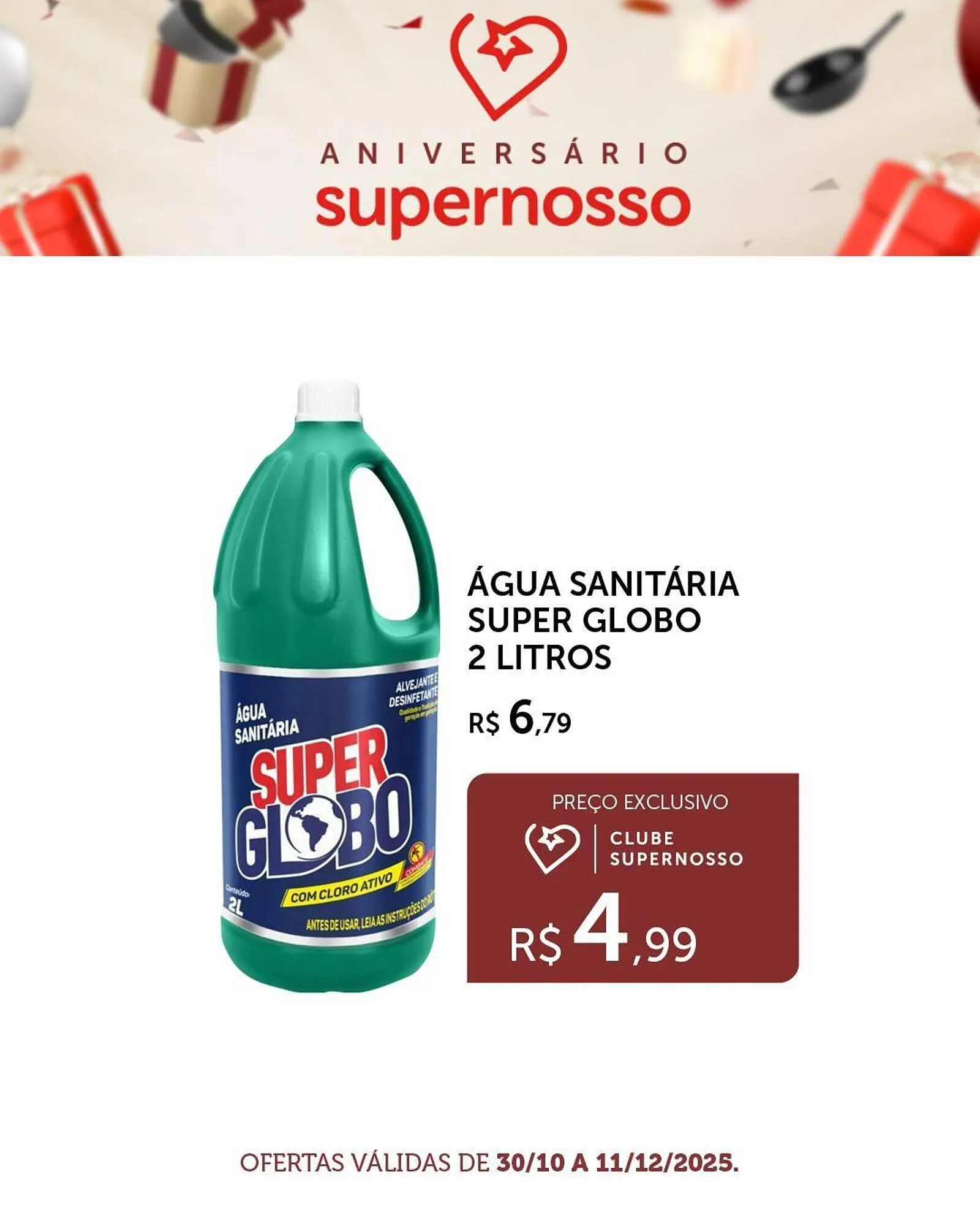 Encarte de Folheto Super Nosso 3 de novembro até 6 de dezembro 2025 - Pagina 5