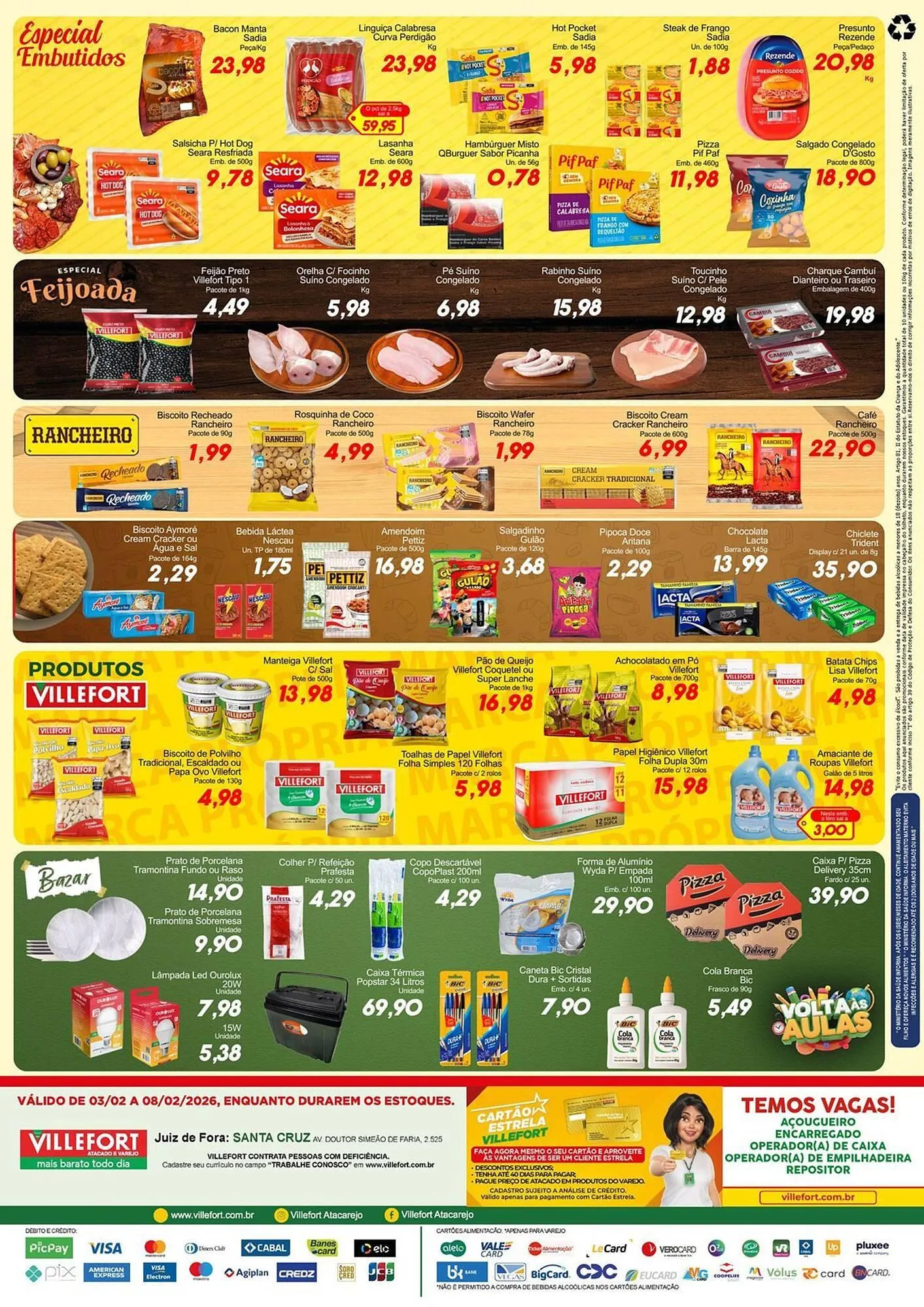Encarte de Catálogo Villefort Atacadista 4 de fevereiro até 8 de fevereiro 2026 - Pagina 2