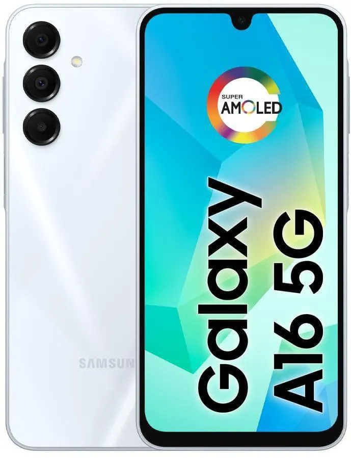 Smartphone / Telefone Celular Samsung Galaxy A16 5G 128GB 4GB RAM Câmera50MP Tela 6.7" NFC IP54 Bateria 5000MAH Cinza