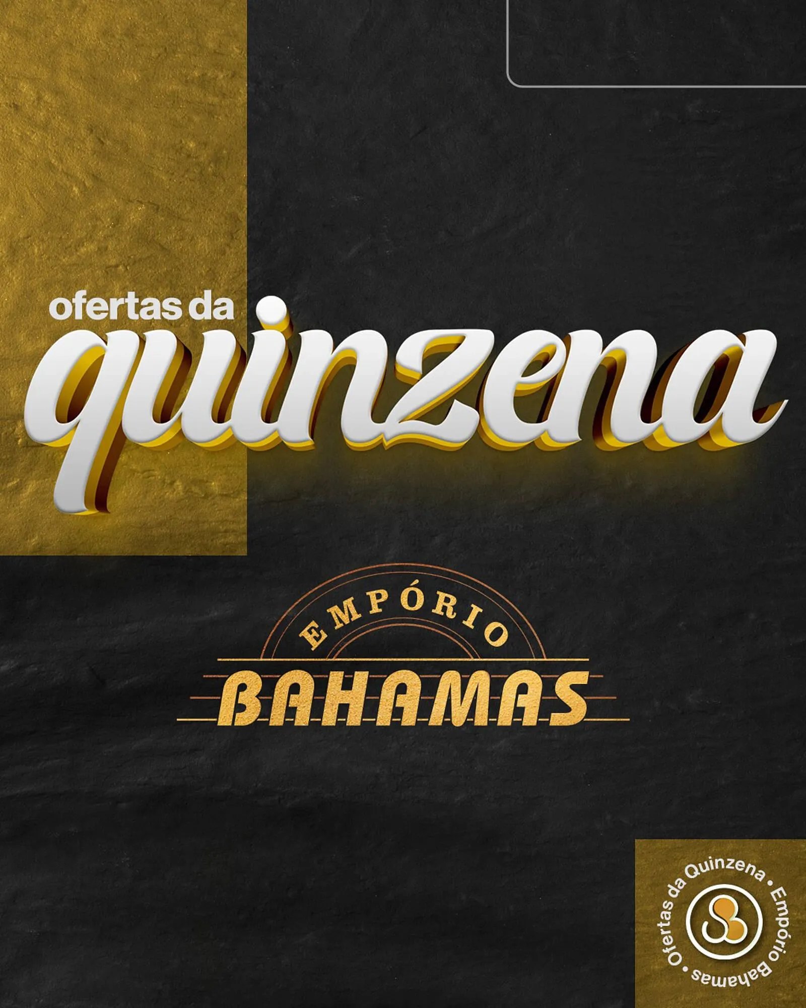 Encarte de Catálogo Empório Bahamas 27 de abril até 1 de maio 2026 - Pagina 1