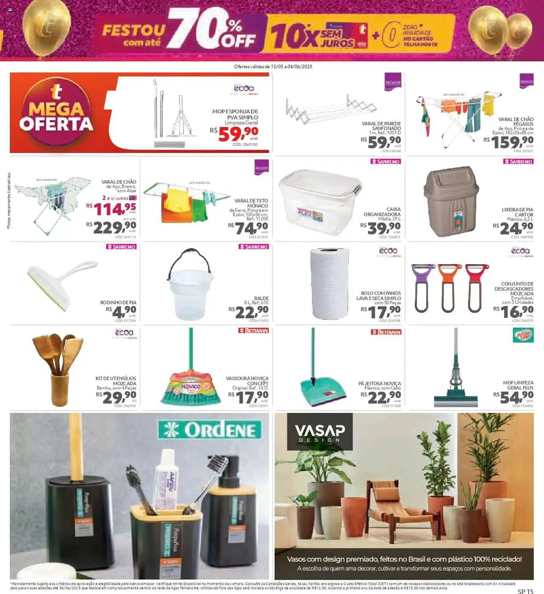 Encarte de Catálogo Telhanorte 15 de maio até 5 de junho 2025 - Pagina 15
