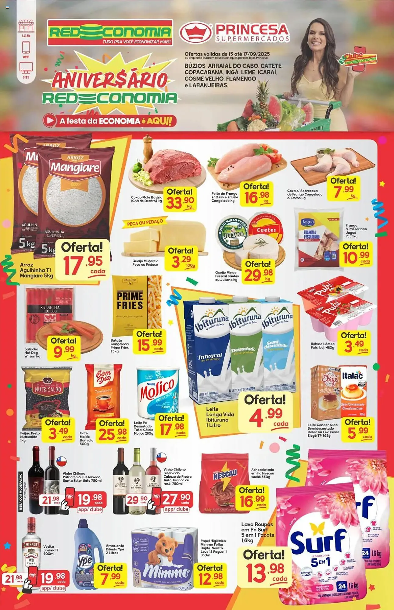 Encarte de Encarte Supermercados Princesa 15 de setembro até 20 de setembro 2025 - Pagina 1