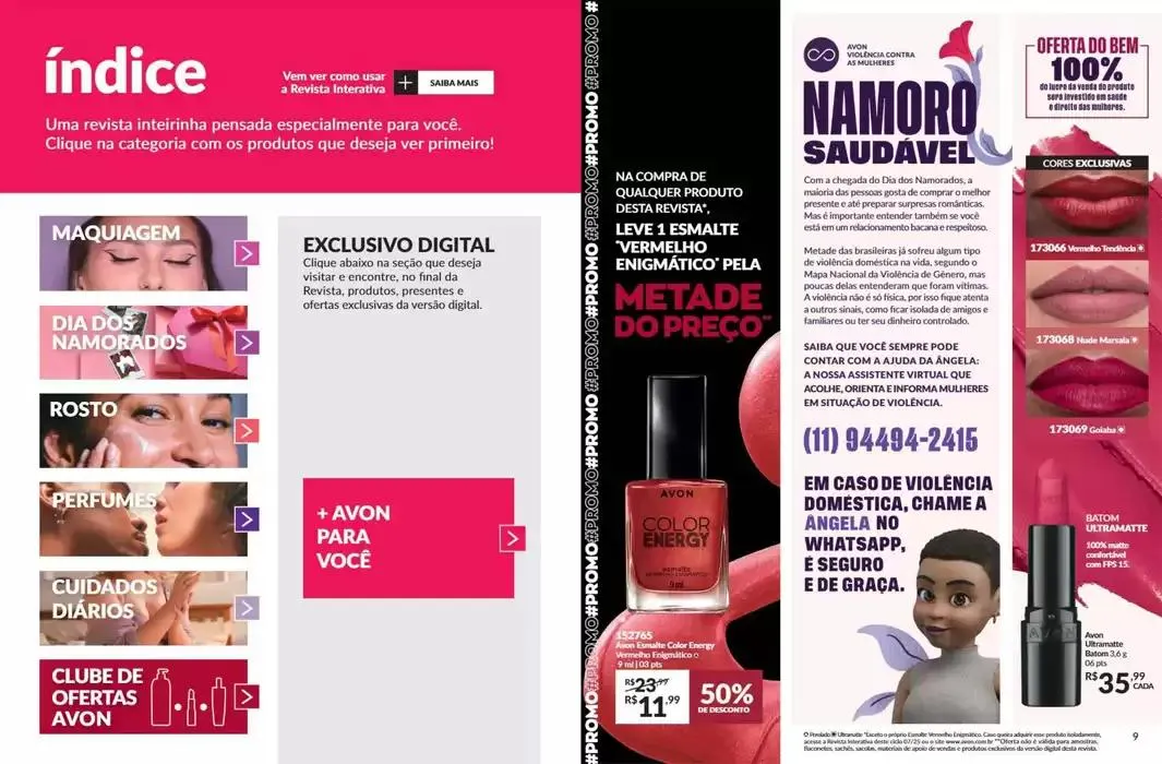 Encarte de Avon Revista Cosméticos Ciclo 7/2025 25 de março até 25 de abril 2025 - Pagina 5