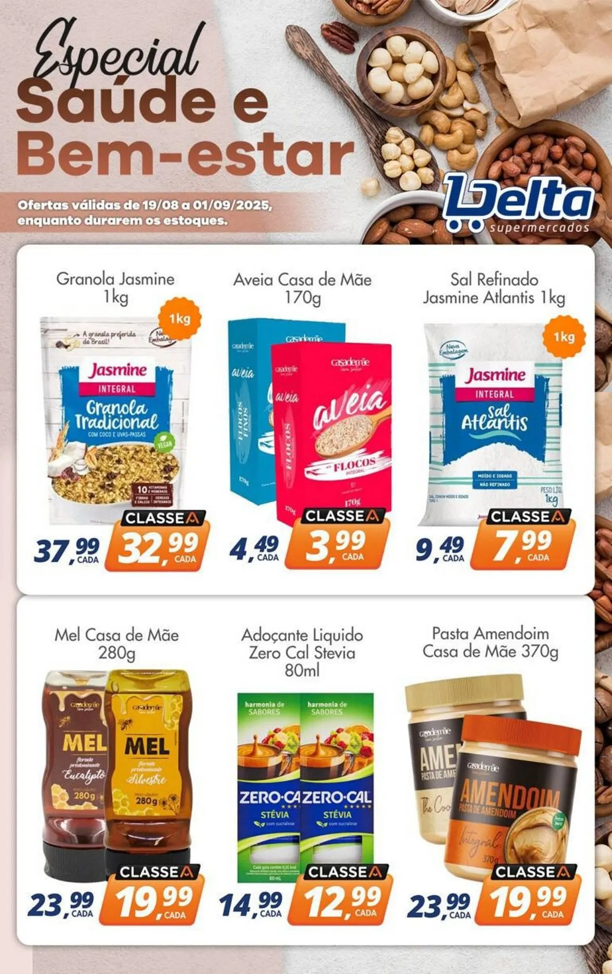 Encarte de Catálogo Delta Supermercados 19 de agosto até 1 de setembro 2025 - Pagina 1