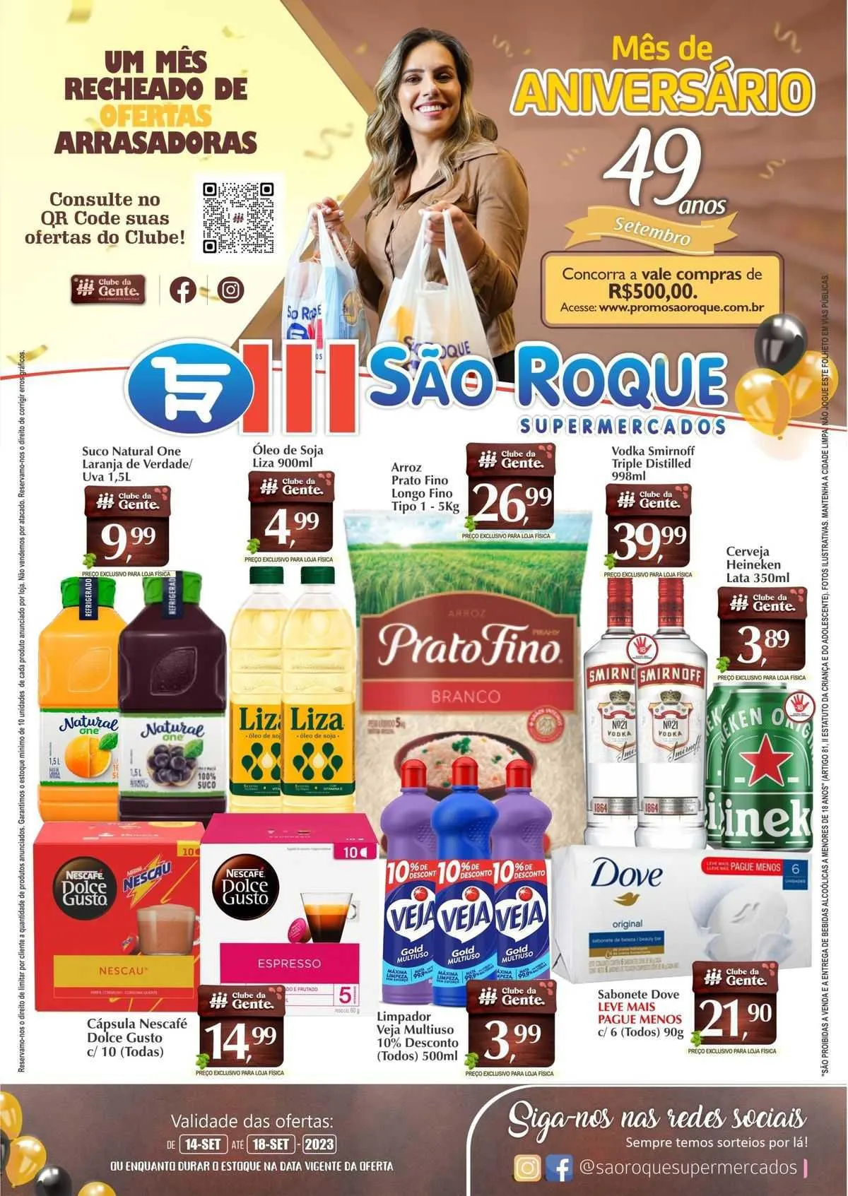 São Roque Supermercados Folheto - 1