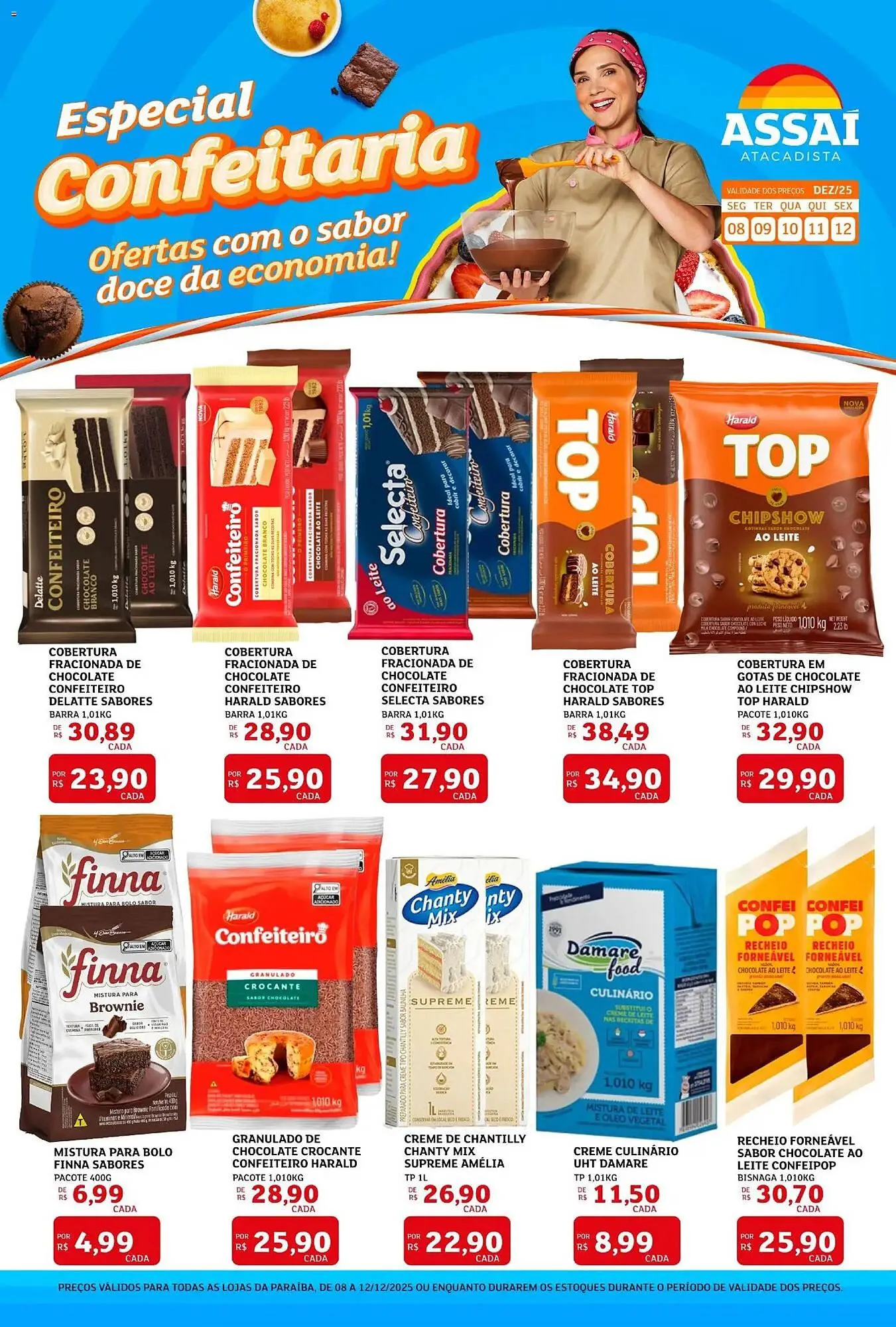 Encarte de Encarte Assaí Atacadista 8 de dezembro até 12 de dezembro 2025 - Pagina 1