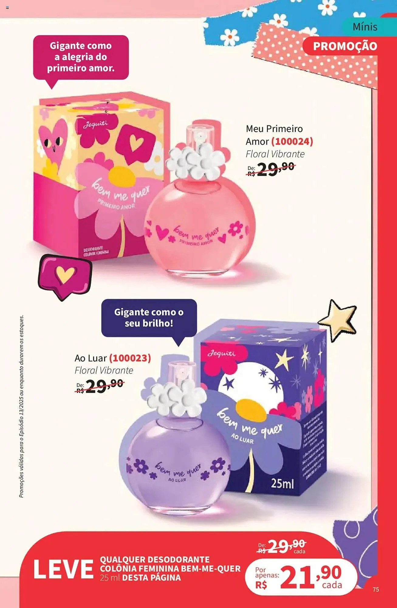 Encarte de Catálogo Jequiti 19 de setembro até 10 de outubro 2025 - Pagina 75