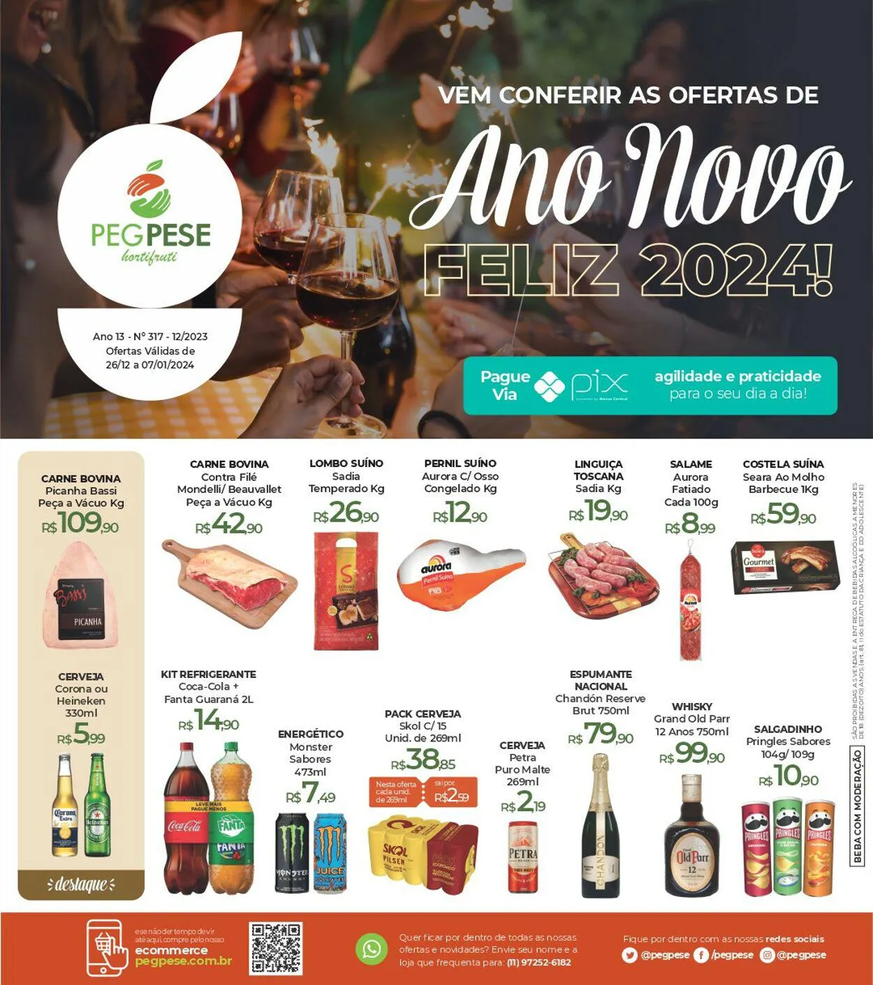Encarte de Peg Pese 26 de dezembro até 7 de janeiro 2025 - Pagina 1