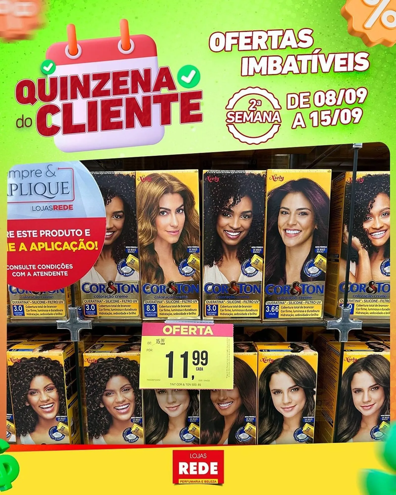 Encarte de Folheto Lojas Rede 9 de setembro até 15 de setembro 2025 - Pagina 3