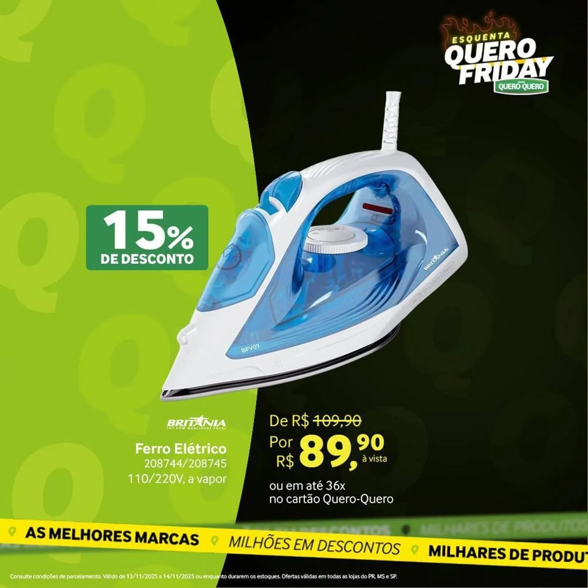 Encarte de Folheto Quero Quero 12 de novembro até 14 de novembro 2025 - Pagina 2