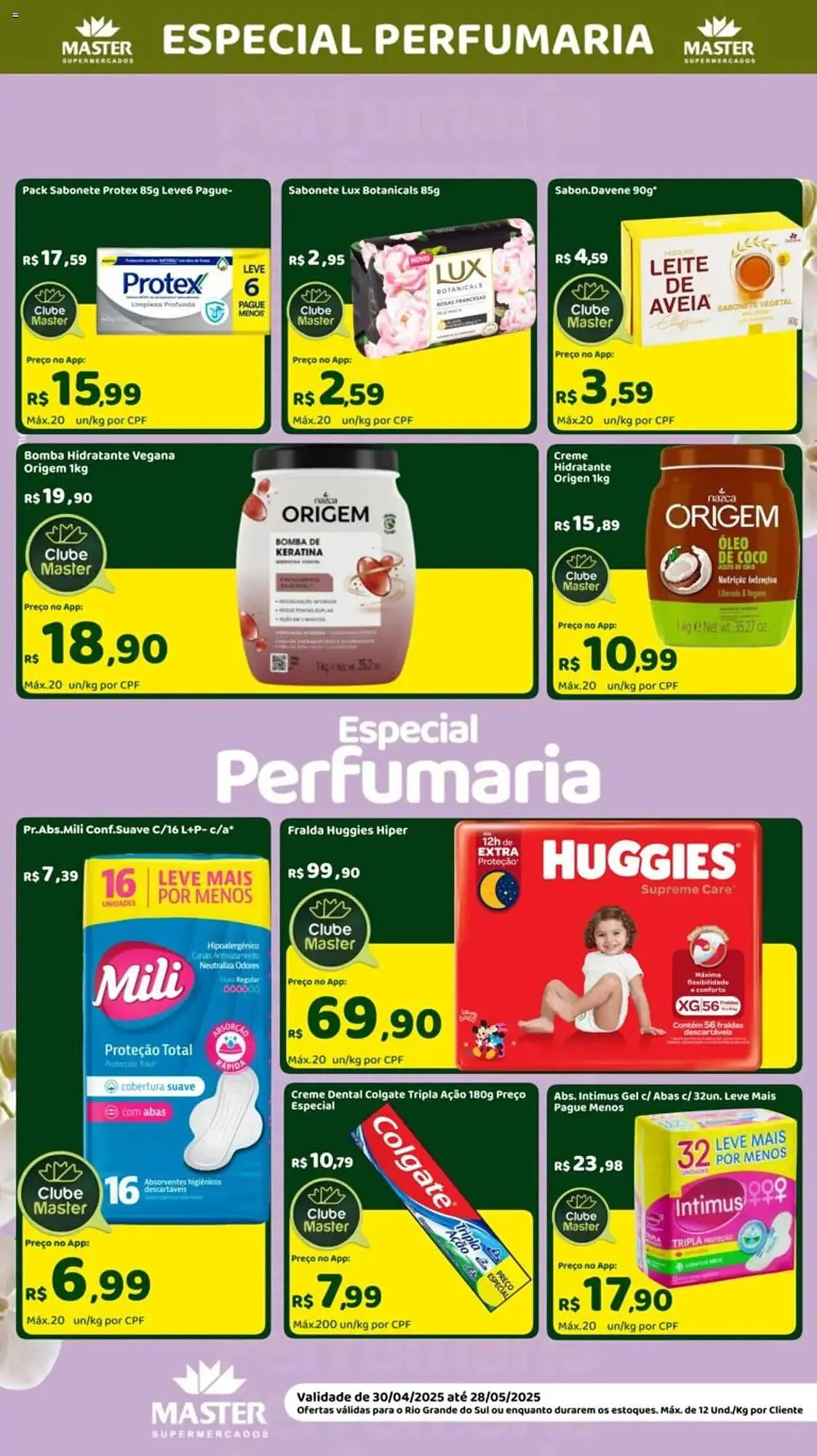 Encarte de Catálogo Master Supermercados 30 de abril até 28 de maio 2025 - Pagina 4