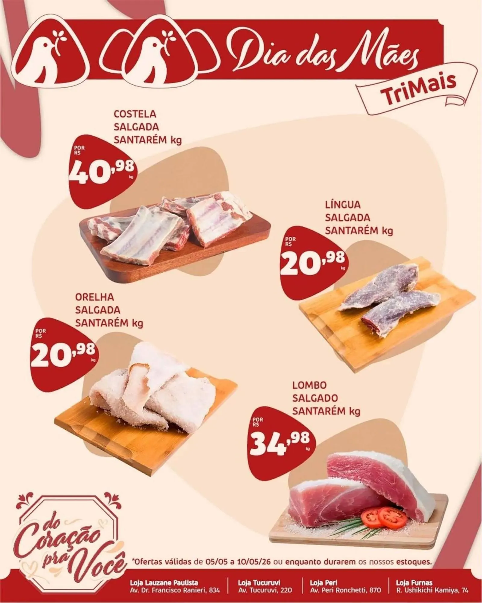 Encarte de Catálogo Trimais Supermercado 5 de maio até 10 de maio 2026 - Pagina 1
