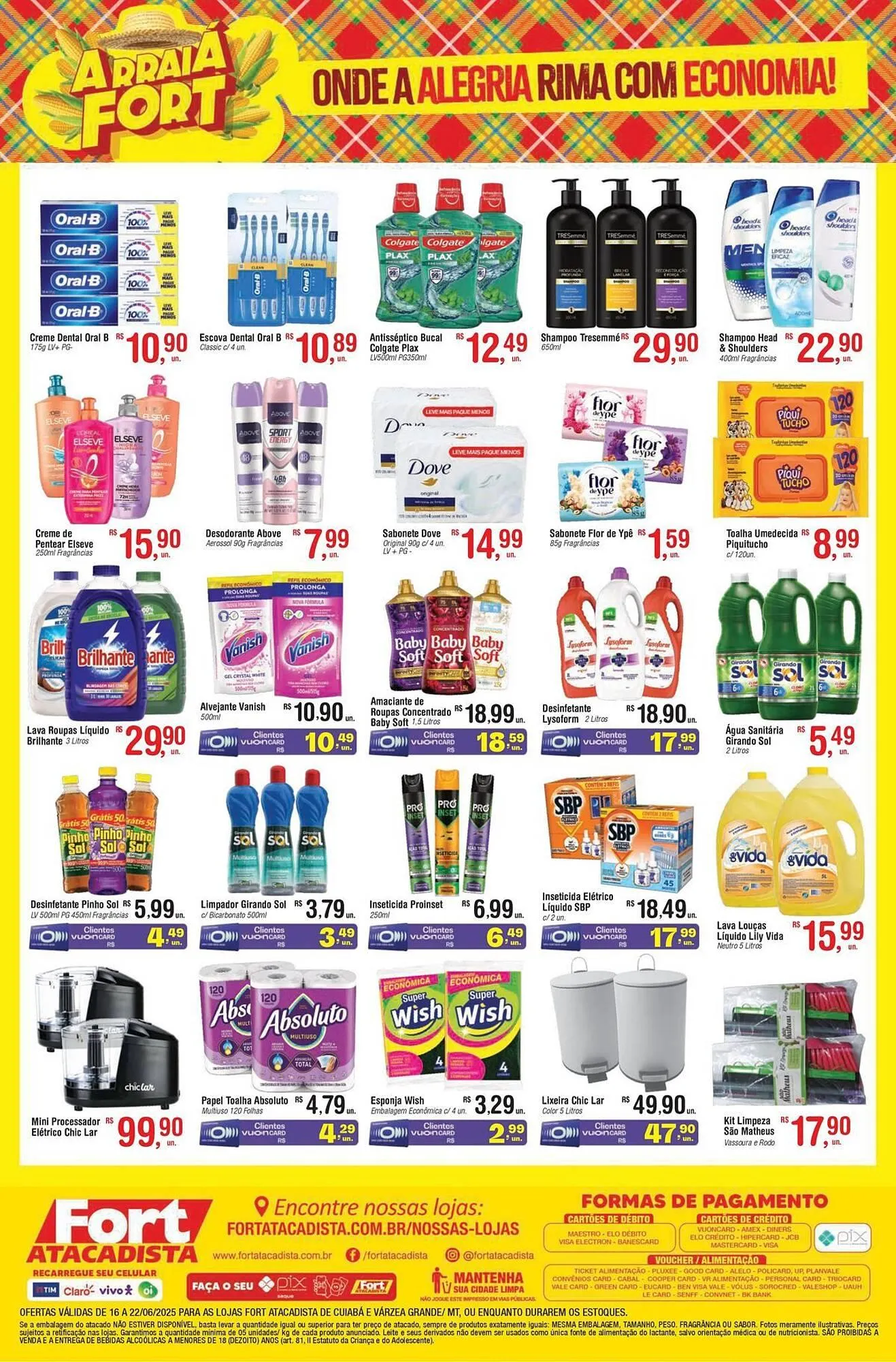 Encarte de Catálogo Fort Atacadista 16 de junho até 22 de junho 2025 - Pagina 4