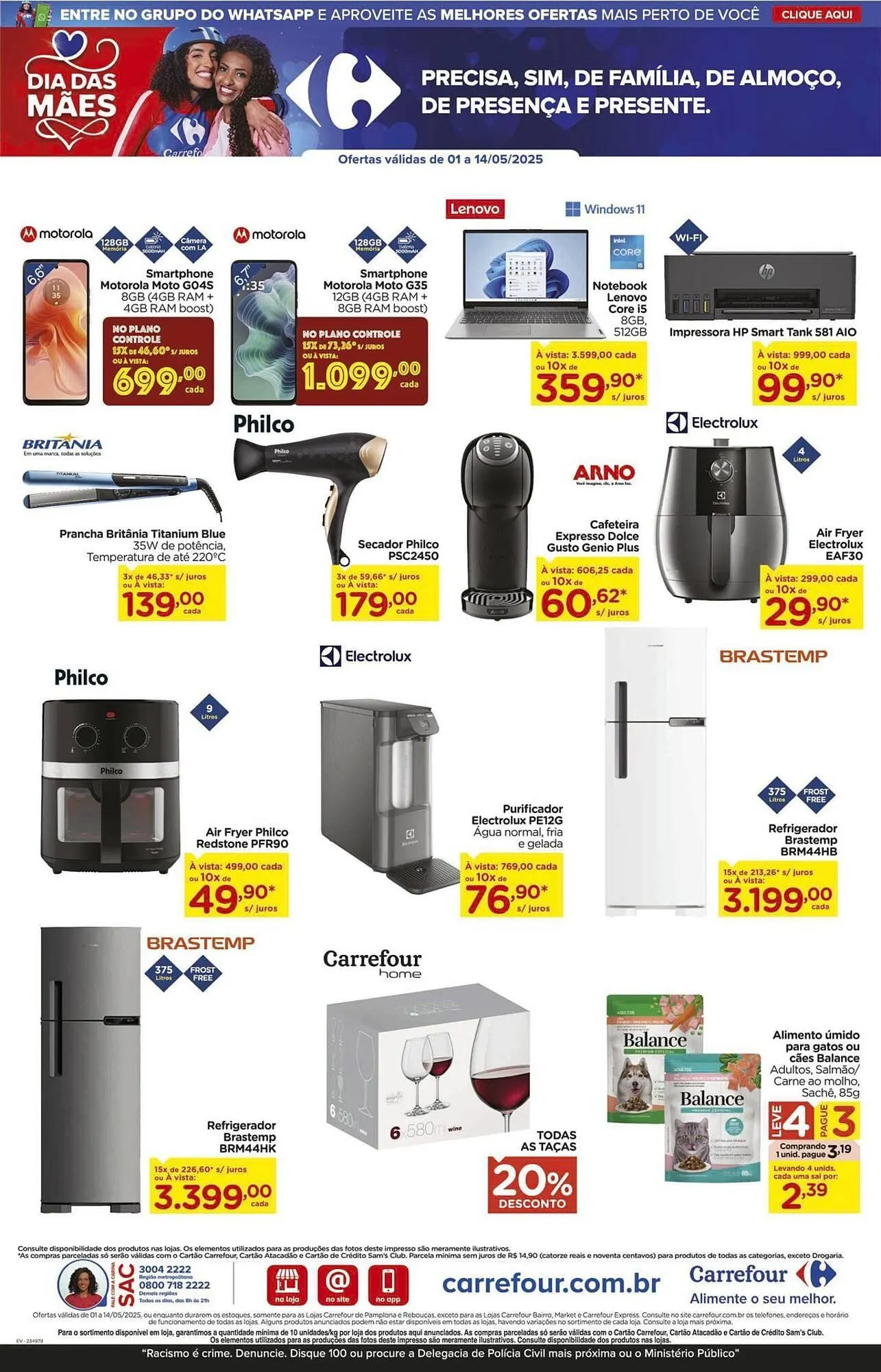 Encarte de Catálogo Carrefour 4 de maio até 14 de maio 2025 - Pagina 8