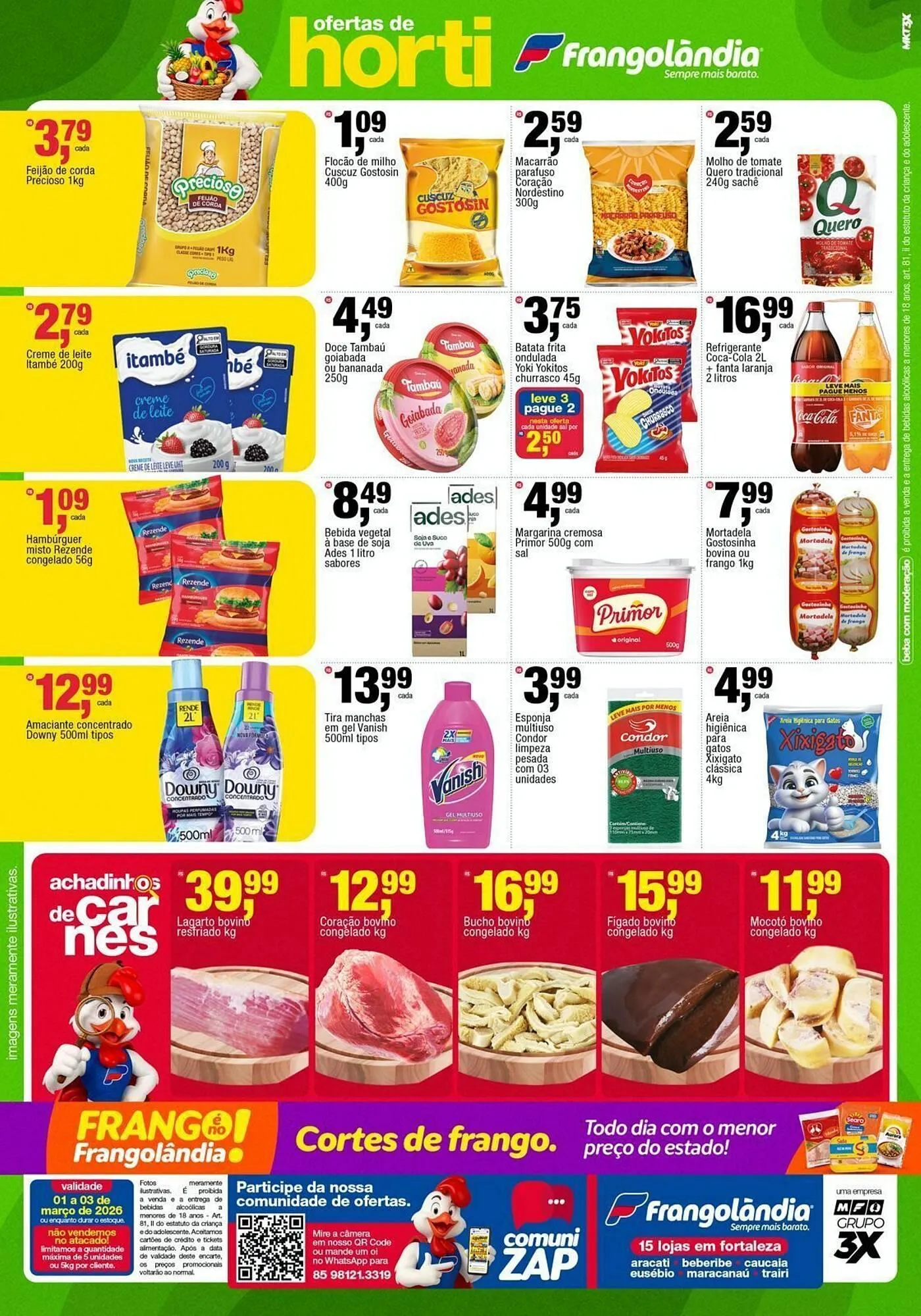 Encarte de Encarte Frangolândia 1 de março até 3 de março 2026 - Pagina 2