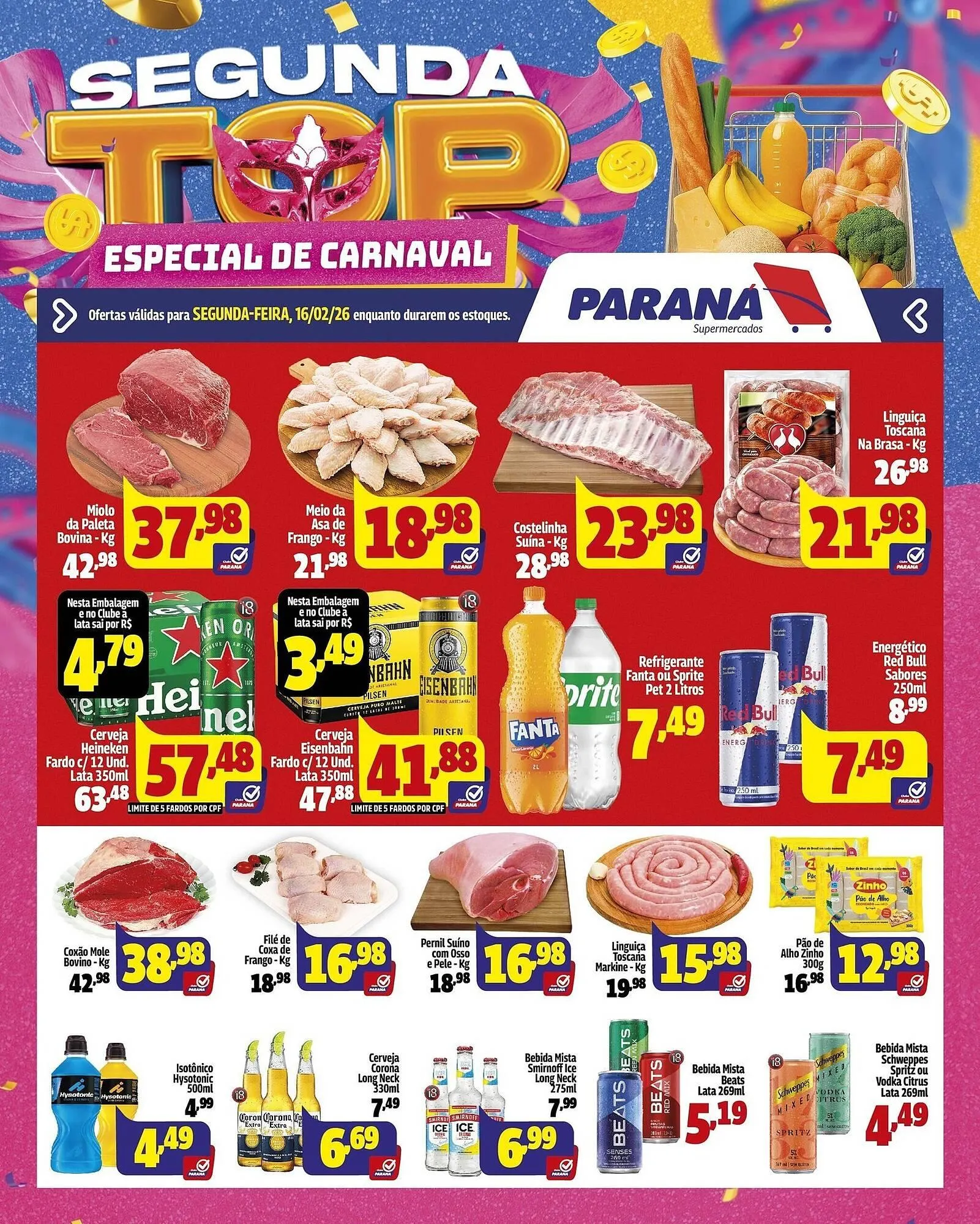 Folheto Supermercado Paraná - 1