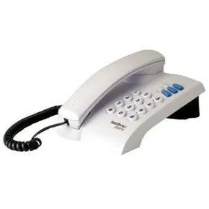 Telefone com fio Pleno cinza ártico, Modelo 4080055, INTELBRAS