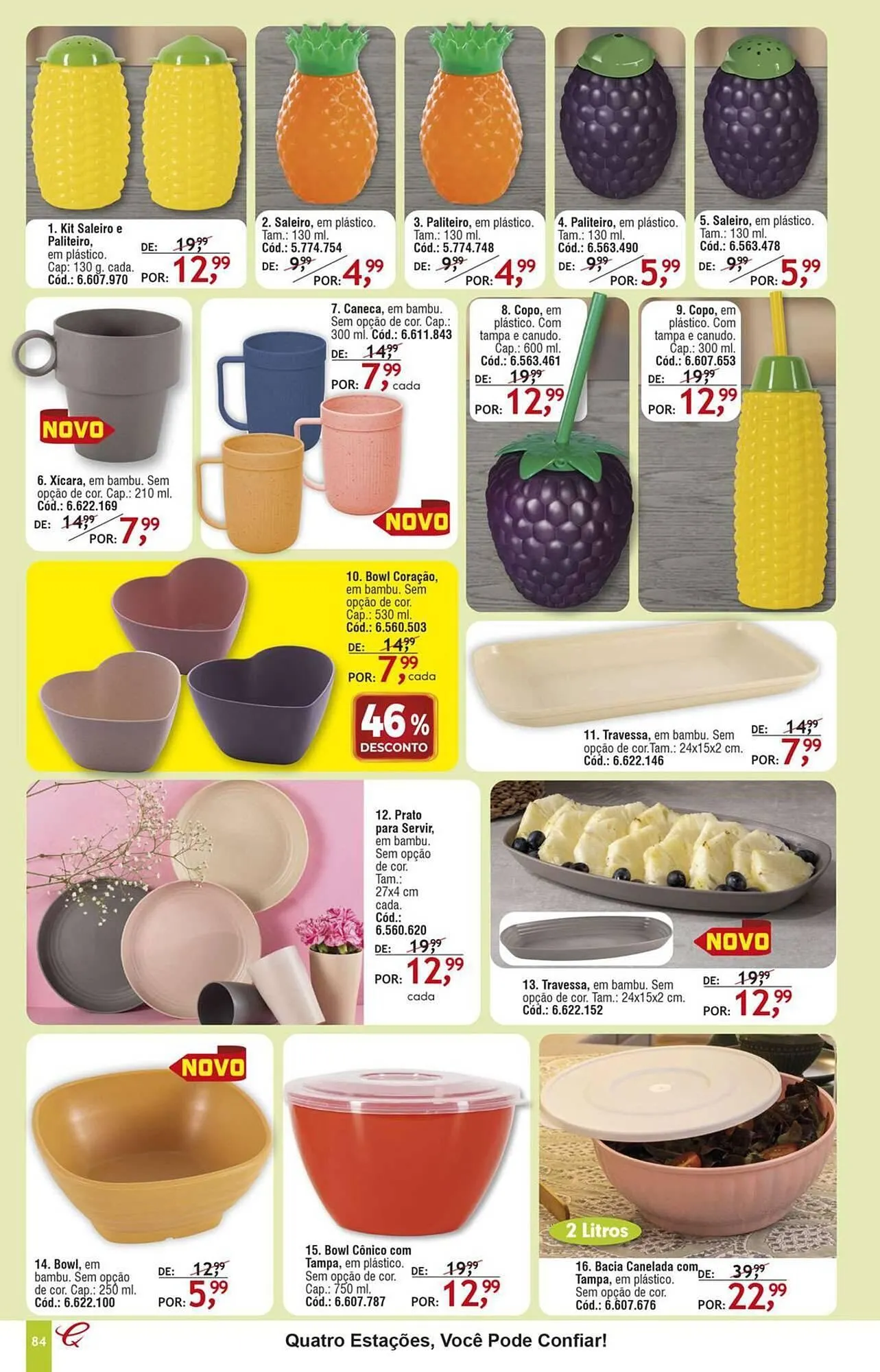 Encarte de Catálogo Quatro Estações 28 de abril até 30 de abril 2025 - Pagina 80