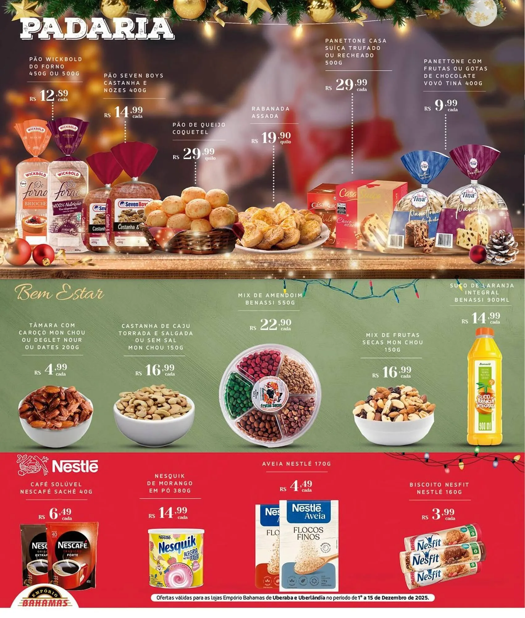 Encarte de Catálogo Empório Bahamas 1 de dezembro até 15 de dezembro 2025 - Pagina 6