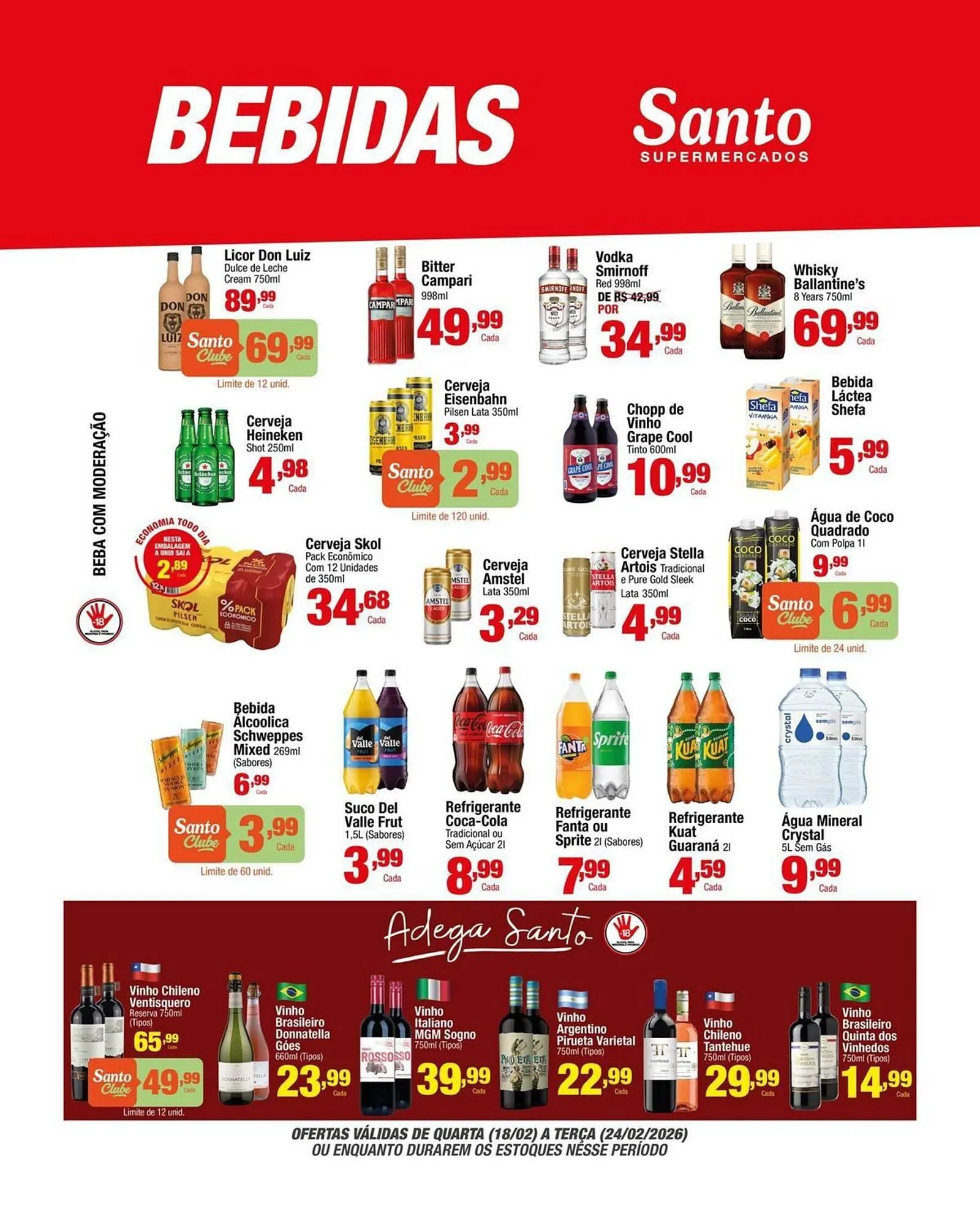 Encarte de Catálogo Santo Supermercados 20 de fevereiro até 22 de fevereiro 2026 - Pagina 5
