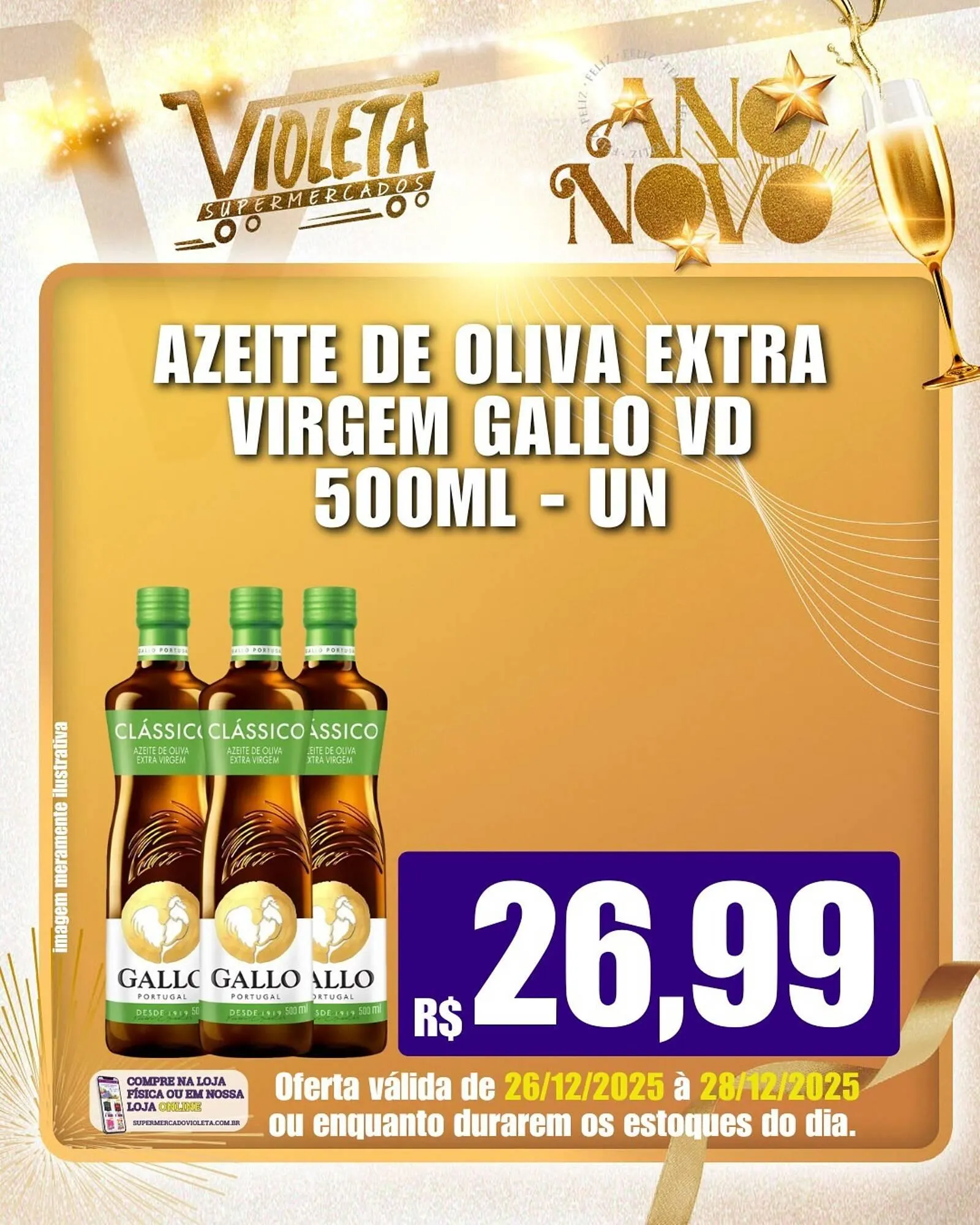 Encarte de Catálogo Violeta Supermercados 26 de dezembro até 28 de dezembro 2025 - Pagina 5