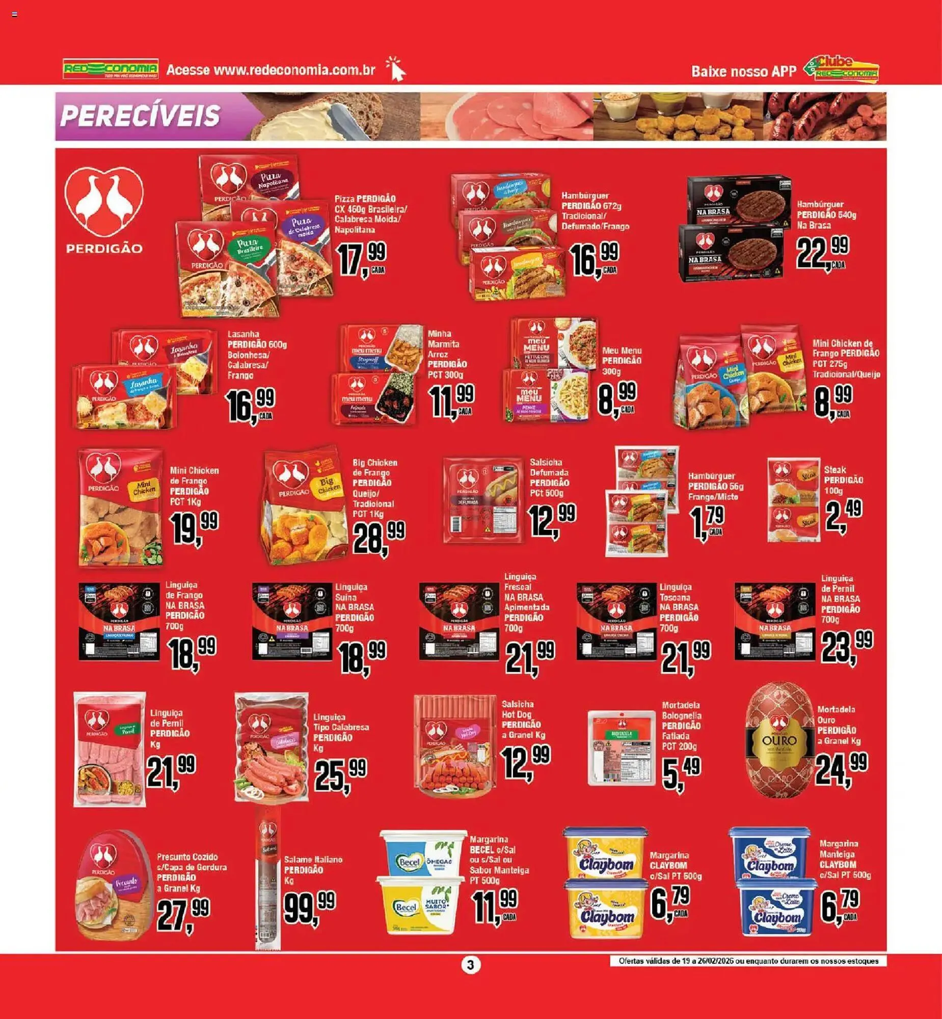 Encarte de Encarte Redeconomia 19 de fevereiro até 26 de fevereiro 2026 - Pagina 3