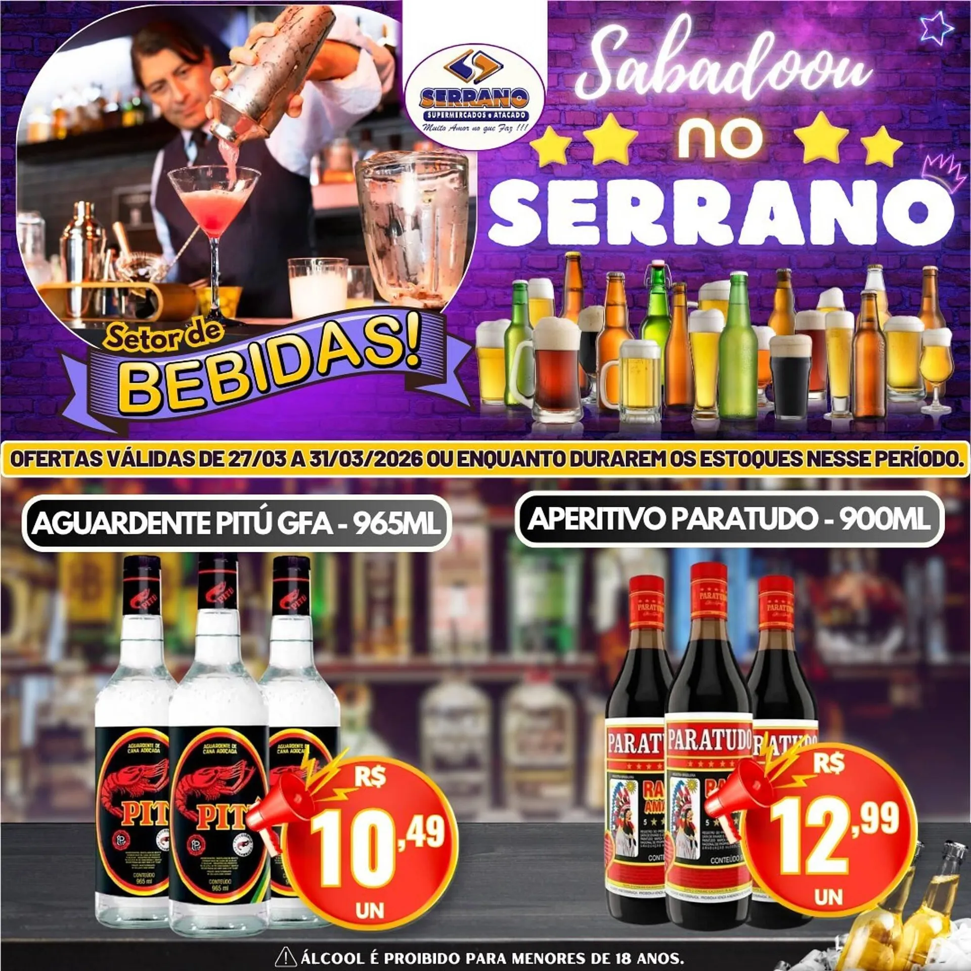 Encarte de Catálogo Serrano Supermercado 28 de março até 31 de março 2026 - Pagina 5