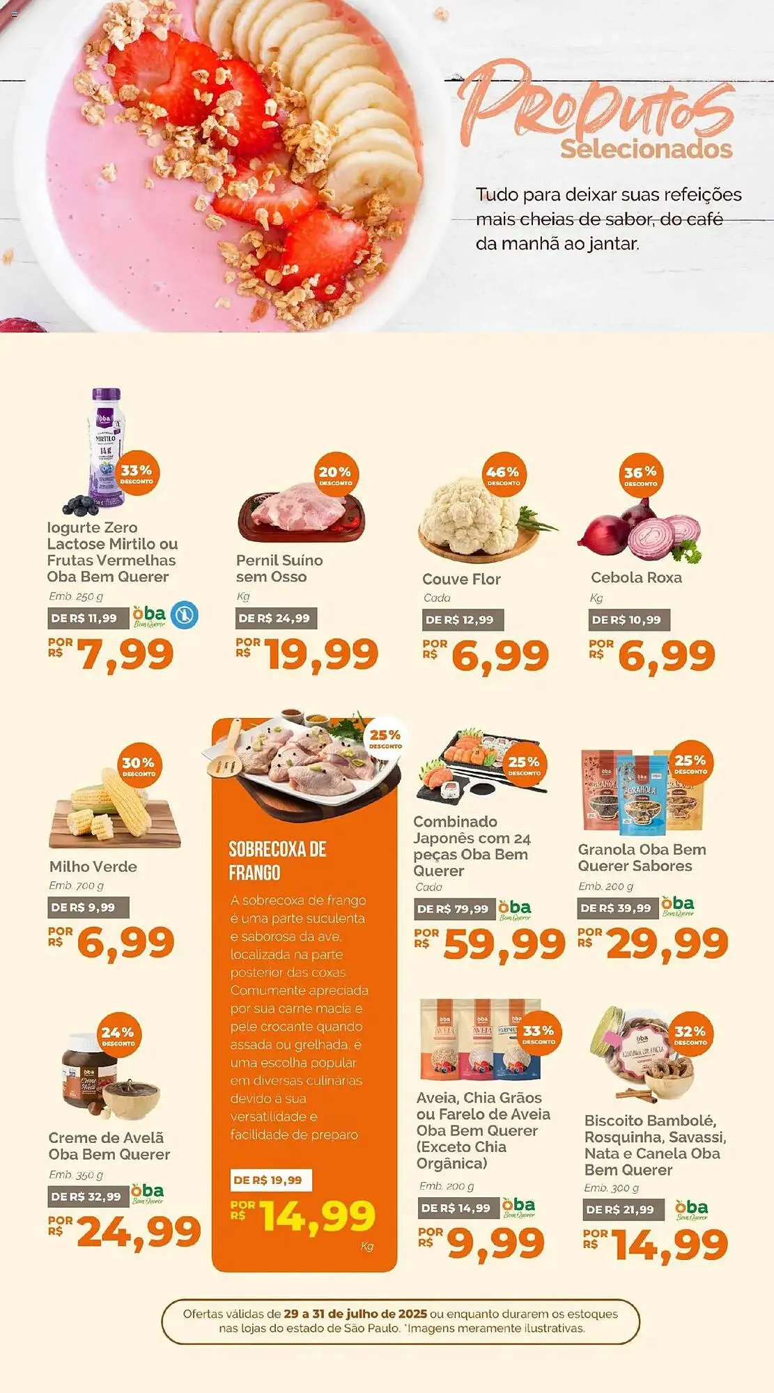 Encarte de Catálogo Oba Hortifruti 29 de julho até 1 de agosto 2025 - Pagina 5