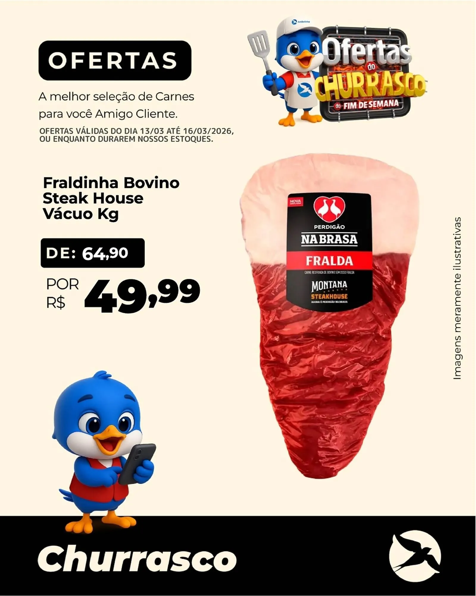 Encarte de Folheto Andorinha Hipermercado 14 de março até 16 de março 2026 - Pagina 3