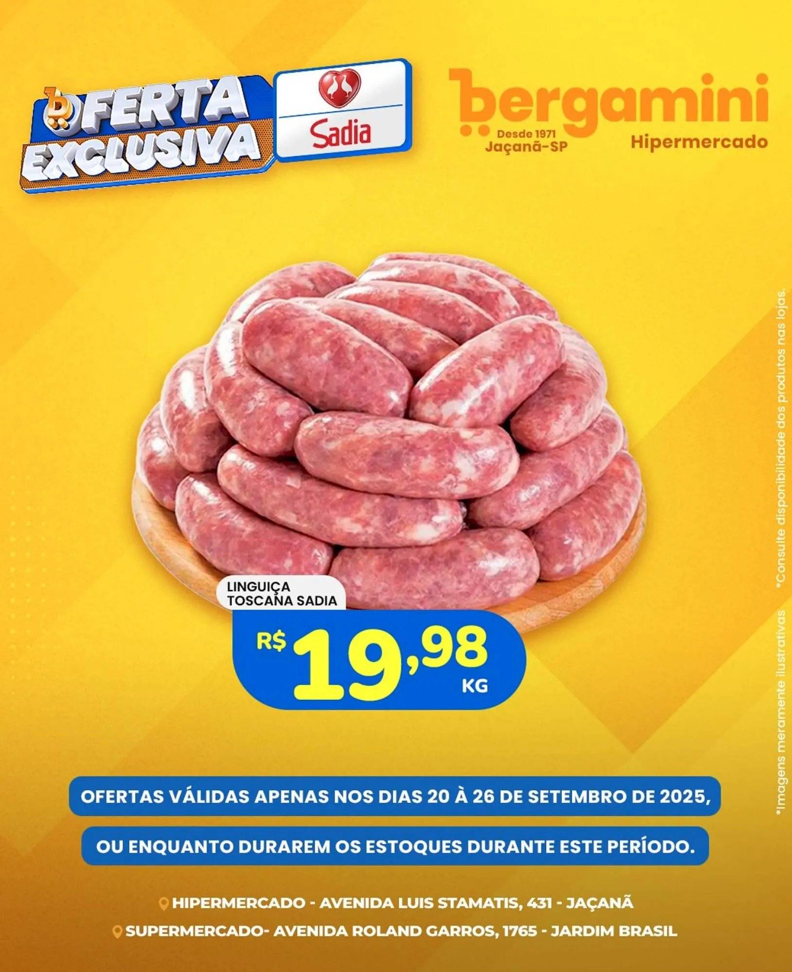 Encarte de Catálogo Supermercado Bergamini 20 de setembro até 26 de setembro 2025 - Pagina 4