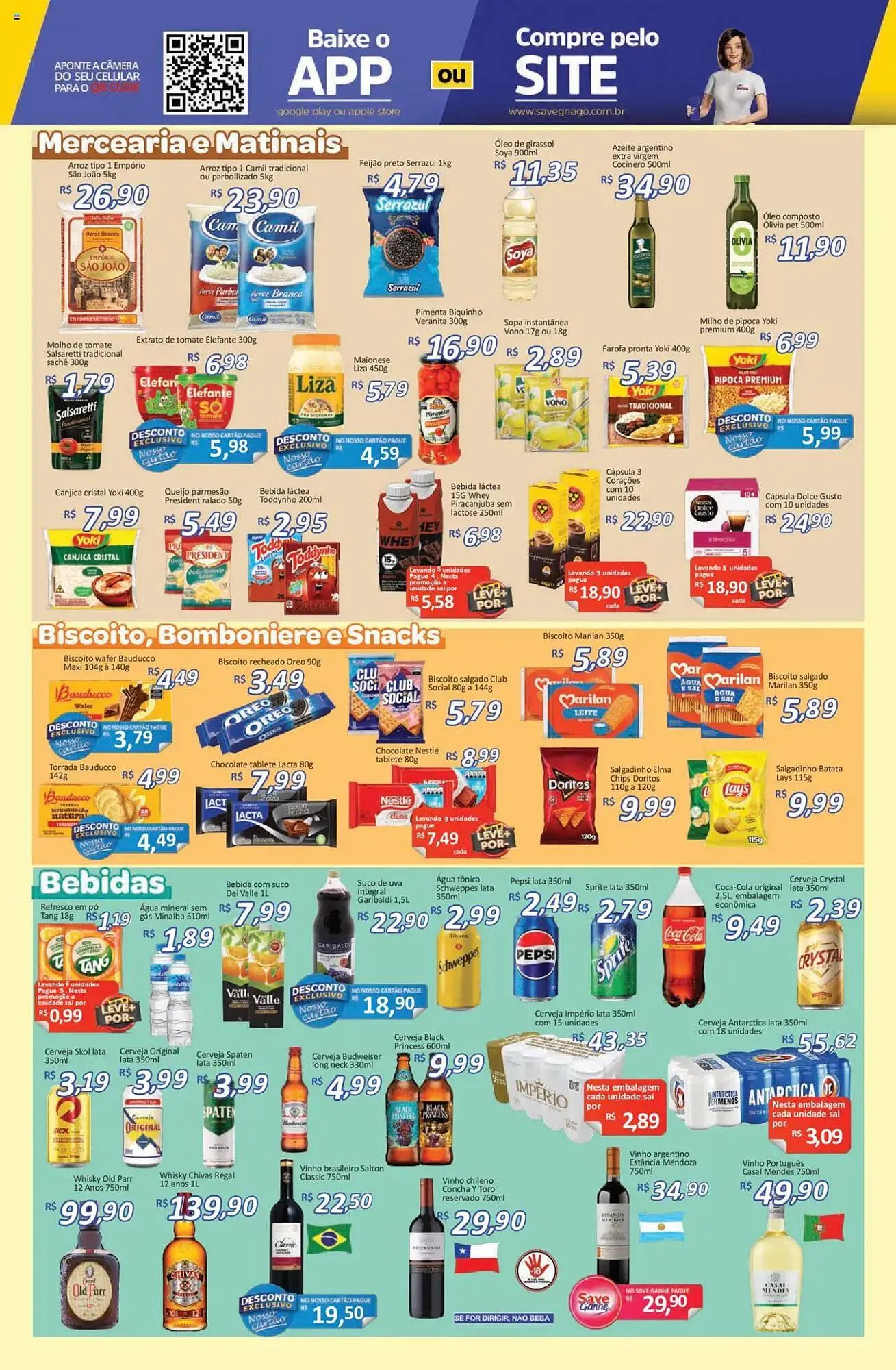 Encarte de Catálogo Supermercados Savegnago 29 de maio até 2 de junho 2025 - Pagina 3