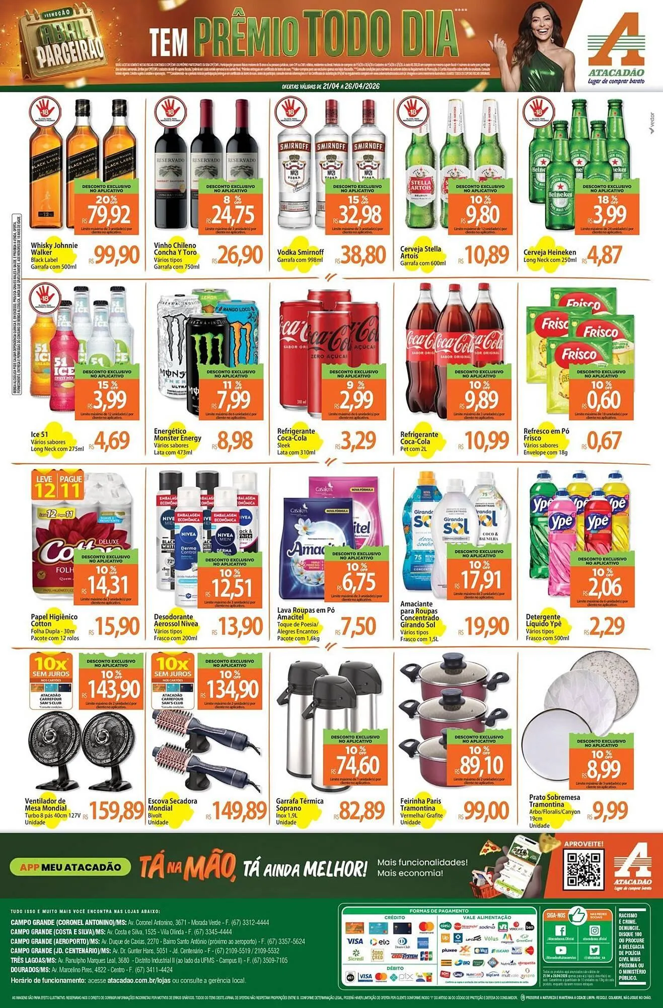 Encarte de Folheto Atacadão 21 de abril até 26 de abril 2026 - Pagina 2