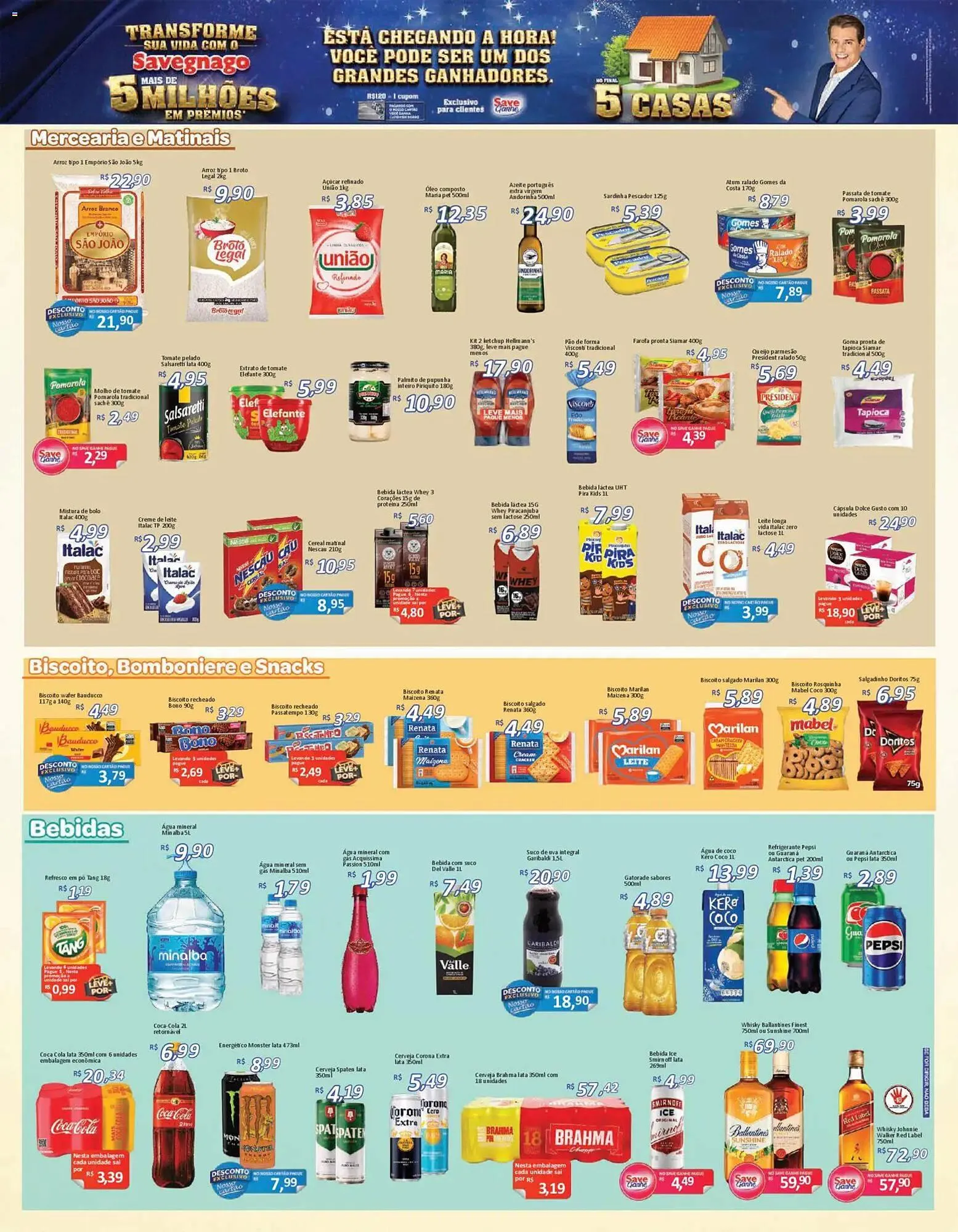 Encarte de Catálogo Supermercados Savegnago 2 de janeiro até 4 de janeiro 2026 - Pagina 3