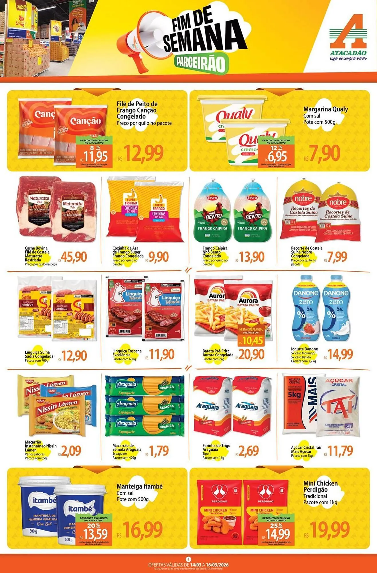 Encarte de Folheto Atacadão 16 de março até 16 de março 2026 - Pagina 2