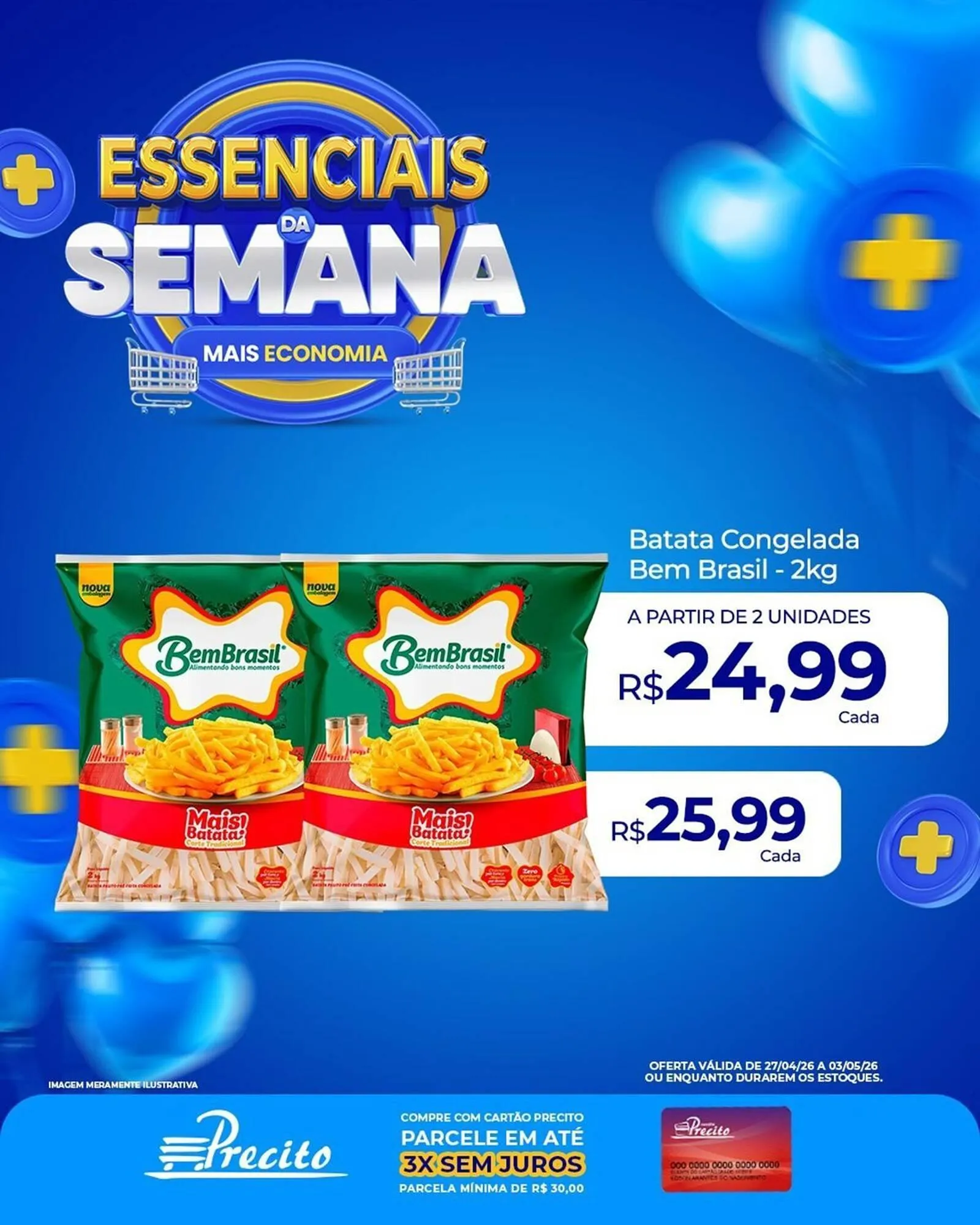 Encarte de Catálogo Supermercado Precito 27 de abril até 3 de maio 2026 - Pagina 27