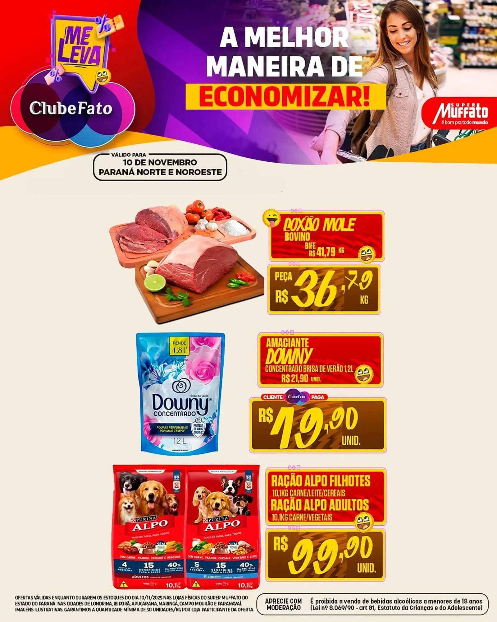 Encarte de Encarte Muffato 10 de novembro até 10 de novembro 2025 - Pagina 1