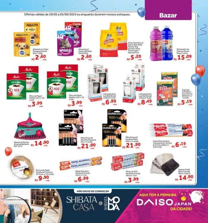Encarte de Ofertas Shibata Supermercados 28 de maio até 3 de junho 2024 - Pagina 7