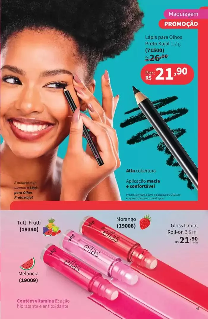 Encarte de Encarte Jequiti 21 de março até 1 de maio 2025 - Pagina 43