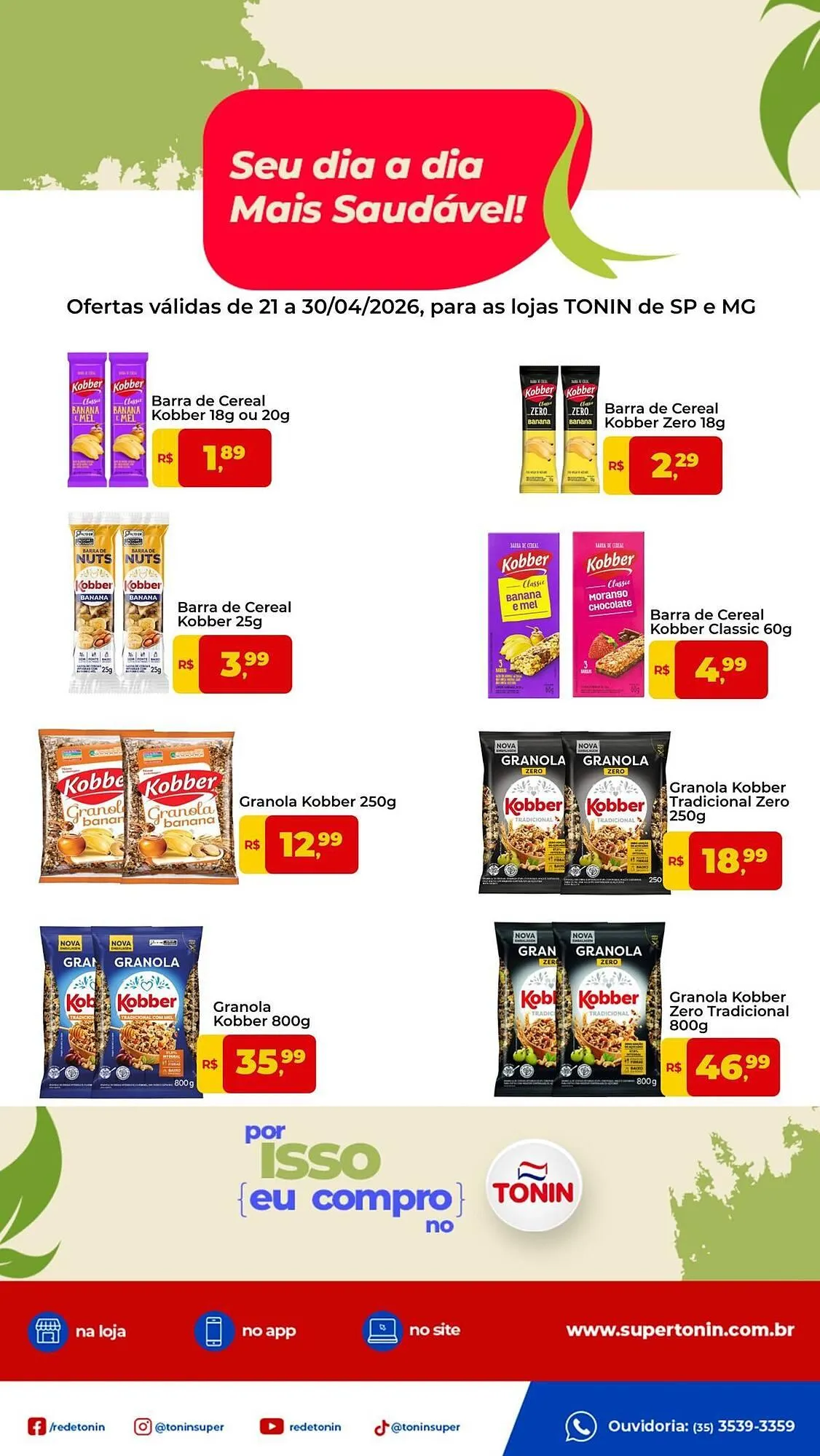 Encarte de Catálogo Tonin Superatacado 21 de abril até 30 de abril 2026 - Pagina 1