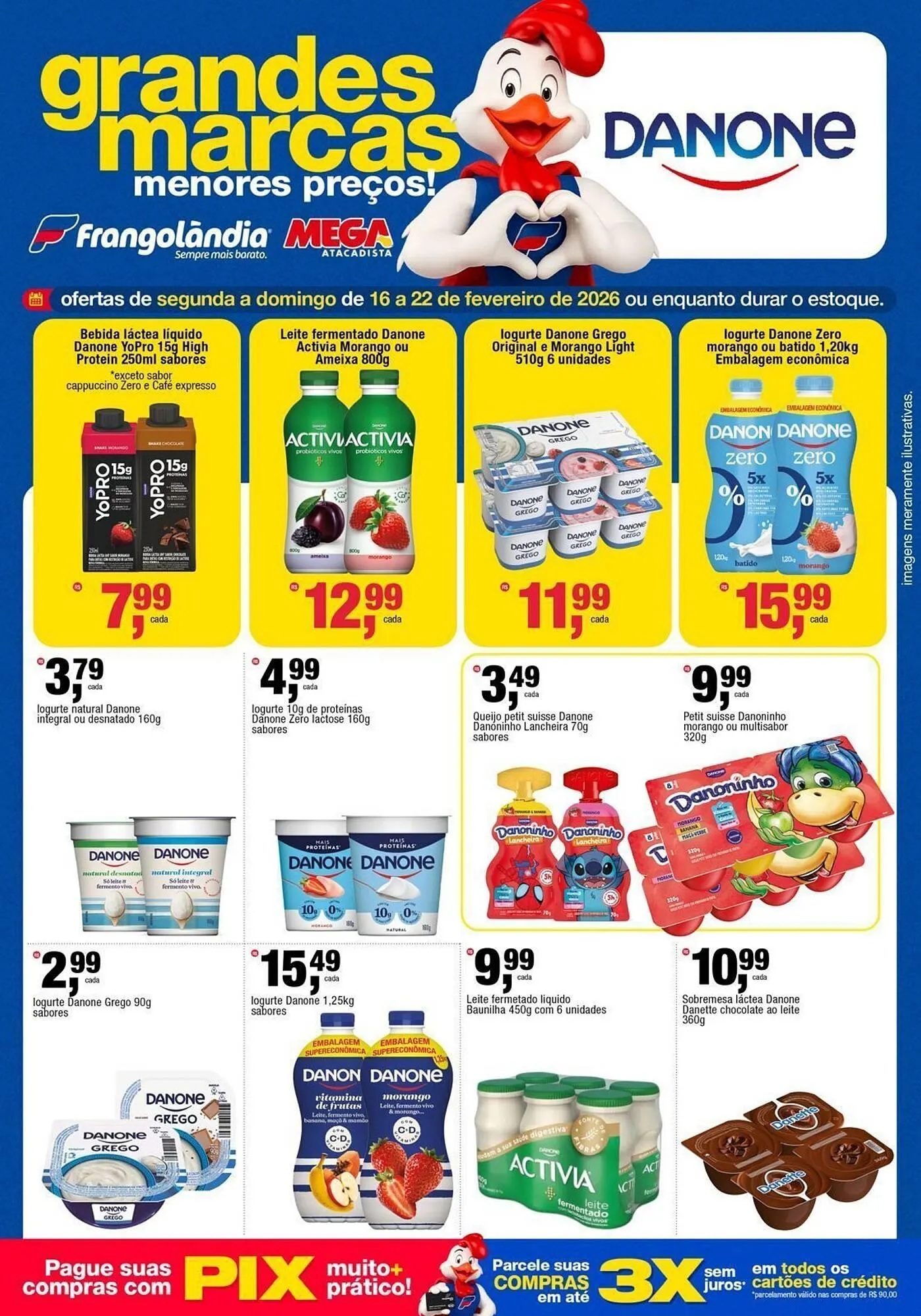 Encarte de Encarte Frangolândia 16 de fevereiro até 22 de fevereiro 2026 - Pagina 1