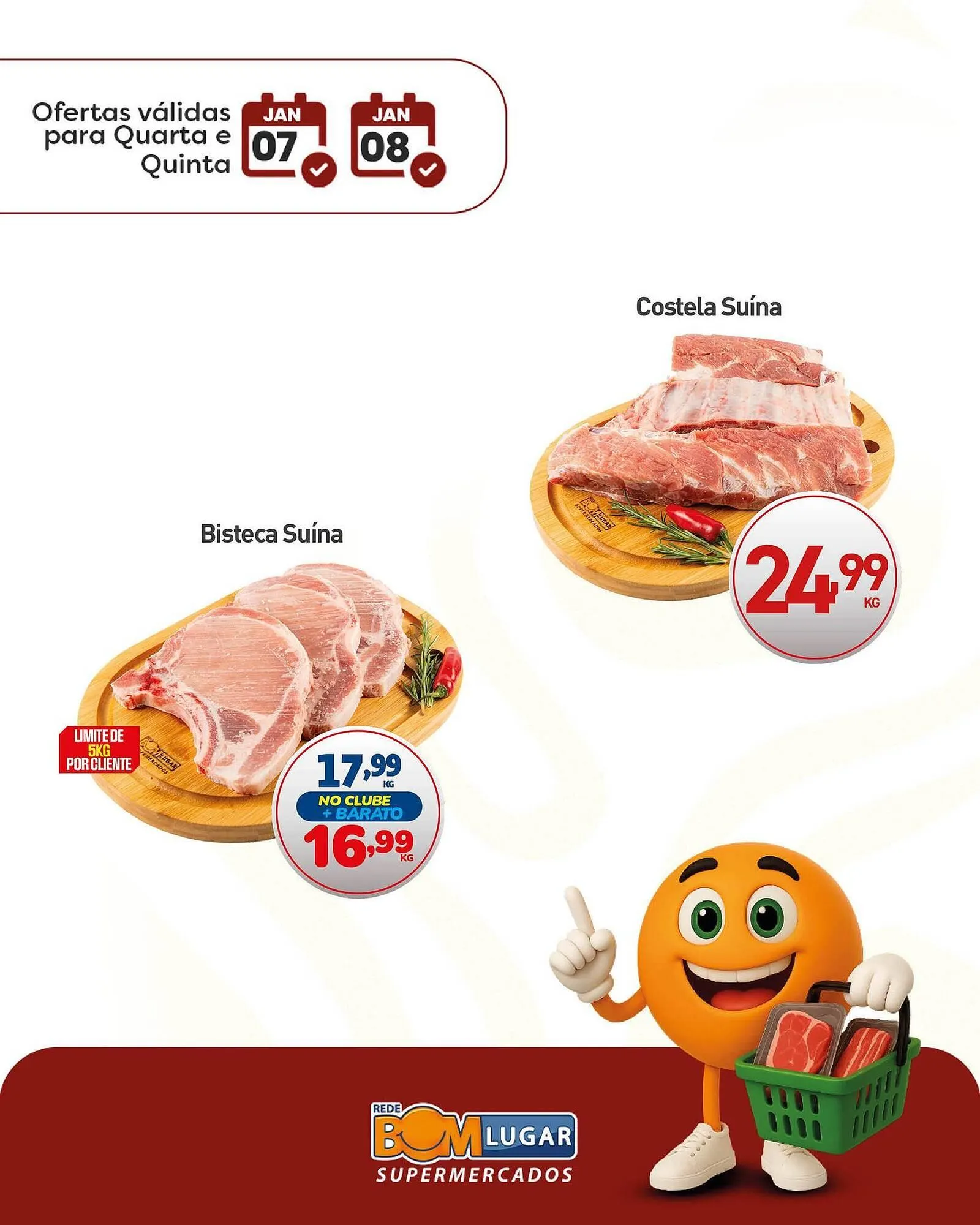 Encarte de Folheto Rede Bom Lugar 7 de janeiro até 8 de janeiro 2026 - Pagina 3