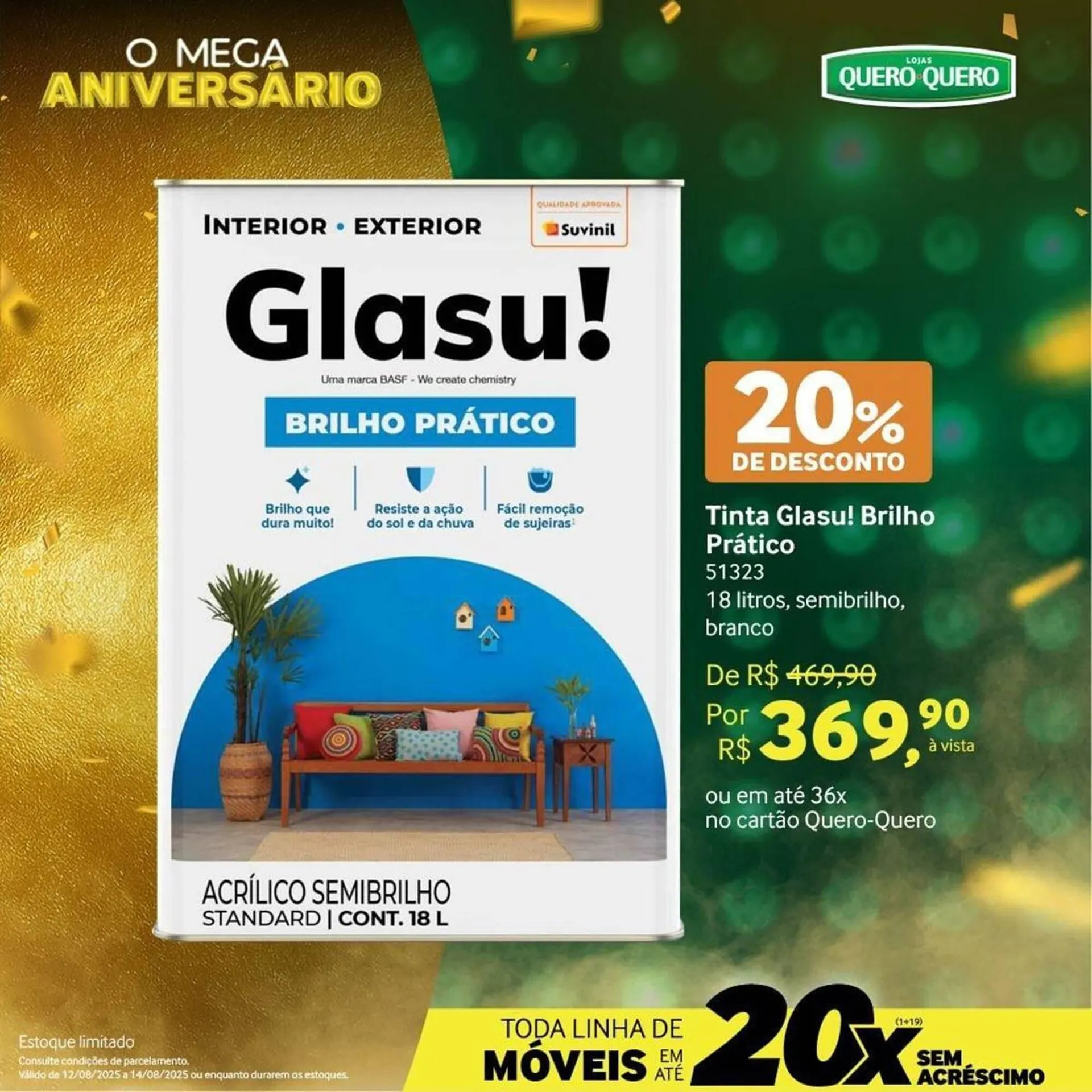 Encarte de Catálogo Quero Quero 12 de agosto até 14 de agosto 2025 - Pagina 2