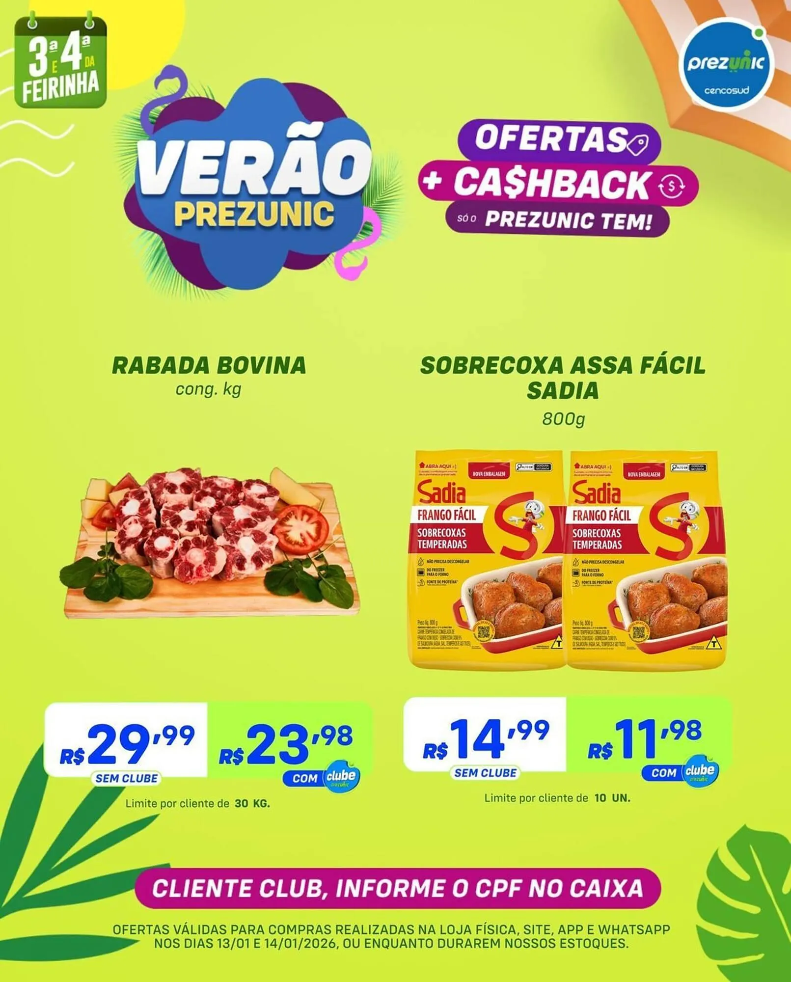 Encarte de Encarte Prezunic 13 de janeiro até 14 de janeiro 2026 - Pagina 4