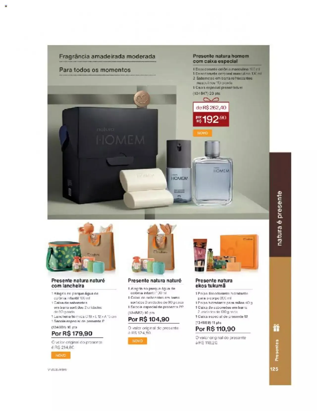 Encarte de Natura - Ciclo 02/2024 1 de fevereiro até 3 de fevereiro 2024 - Pagina 125
