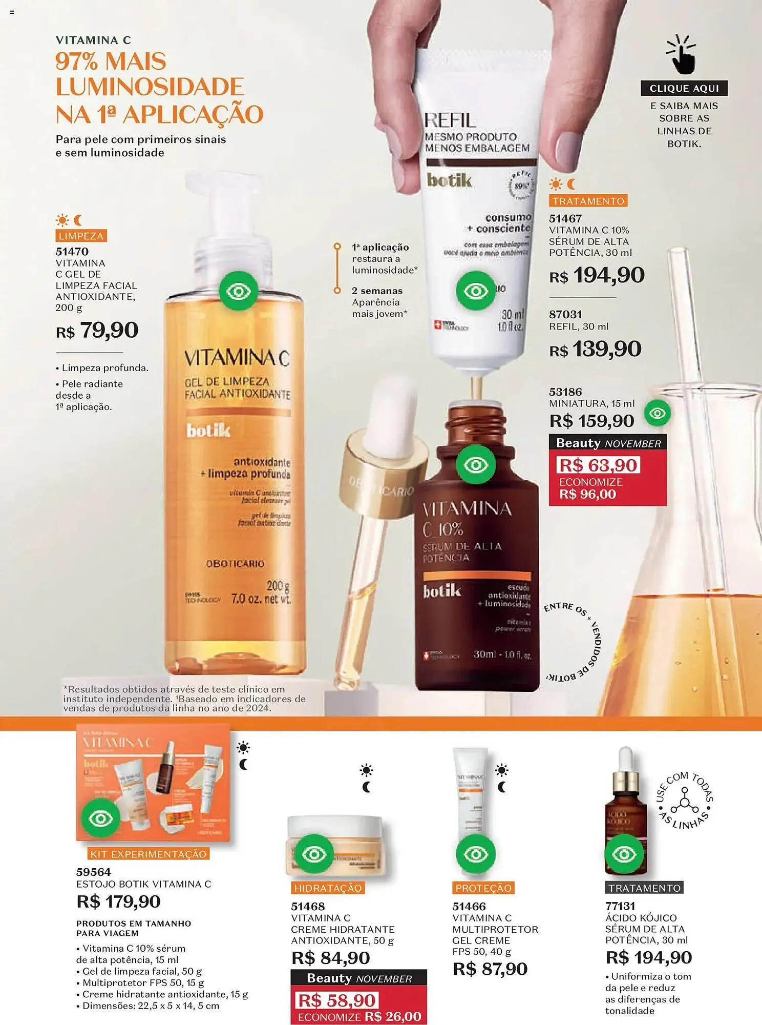 Encarte de Catálogo O Boticário 3 de novembro até 30 de novembro 2025 - Pagina 143