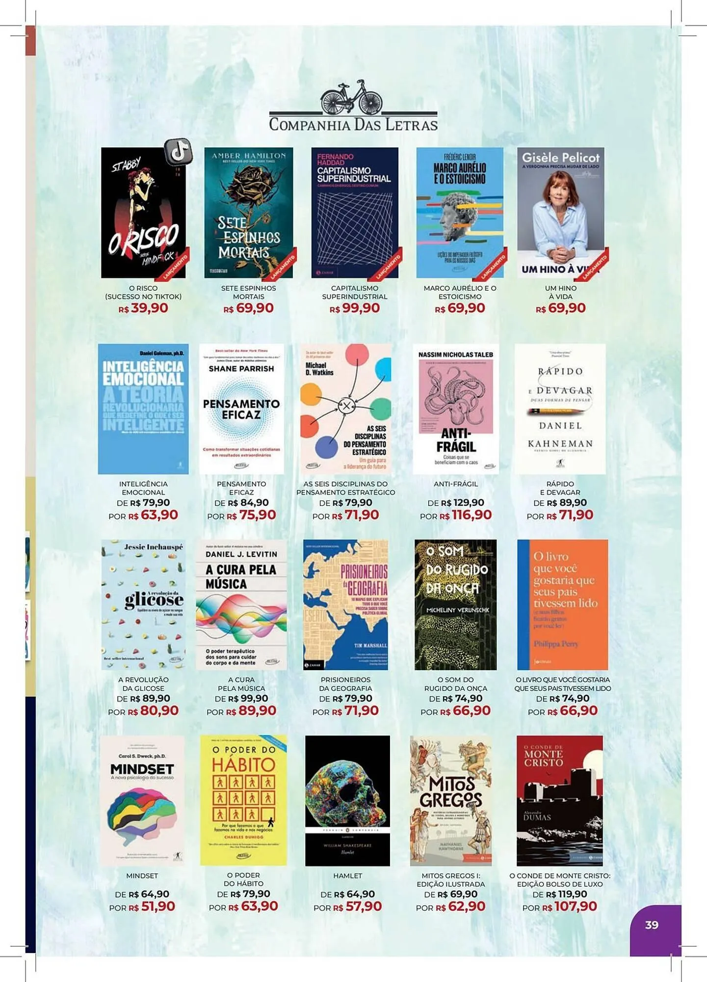 Encarte de Catálogo Livraria Leitura 2 de março até 31 de março 2026 - Pagina 39