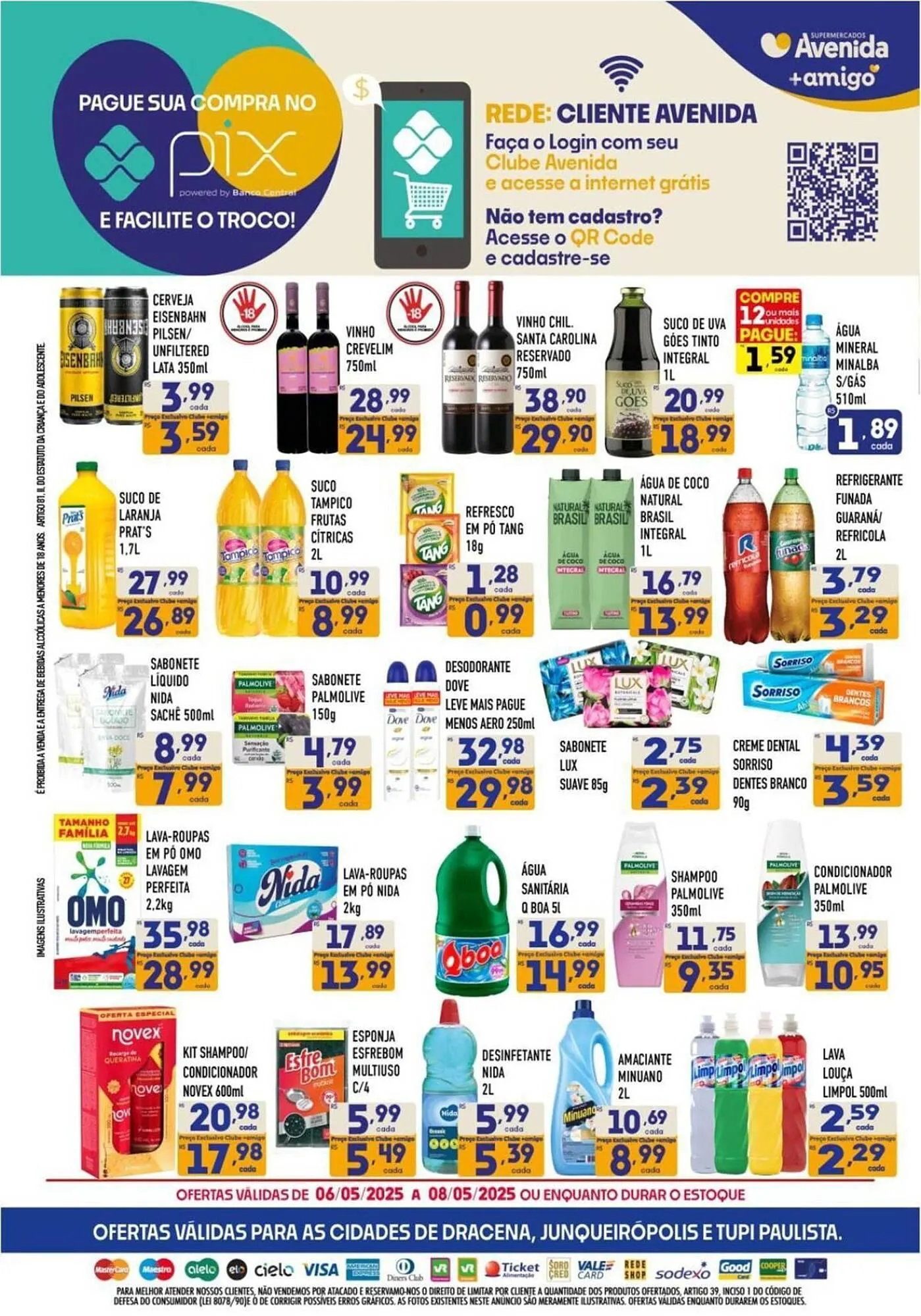 Encarte de Catálogo Supermercados Avenida 6 de maio até 8 de maio 2025 - Pagina 4