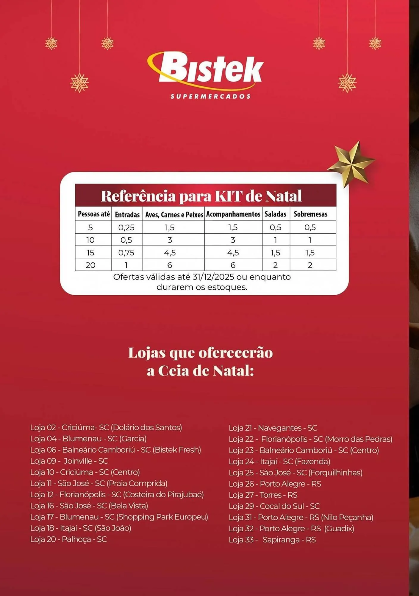Encarte de Encarte Bistek Supermercados 24 de novembro até 31 de dezembro 2025 - Pagina 4