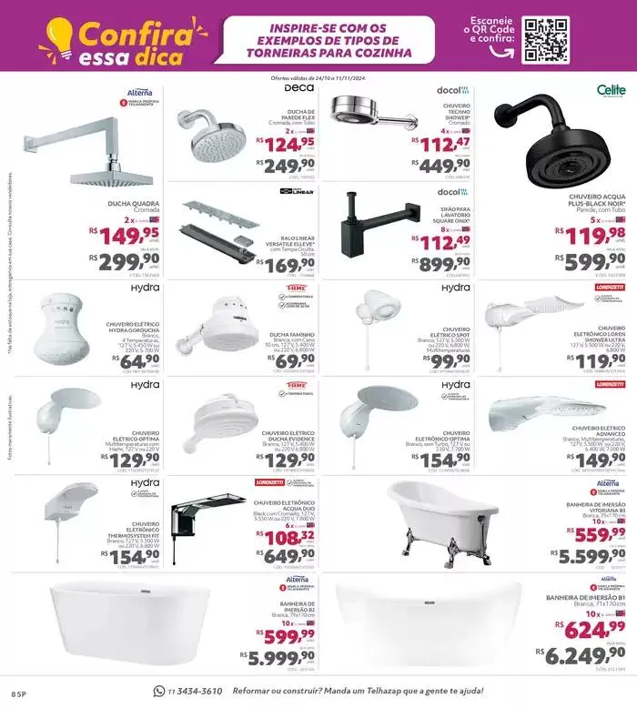 Encarte de GRÃ FEIRA TELHANORTE 24 de outubro até 11 de novembro 2024 - Pagina 8